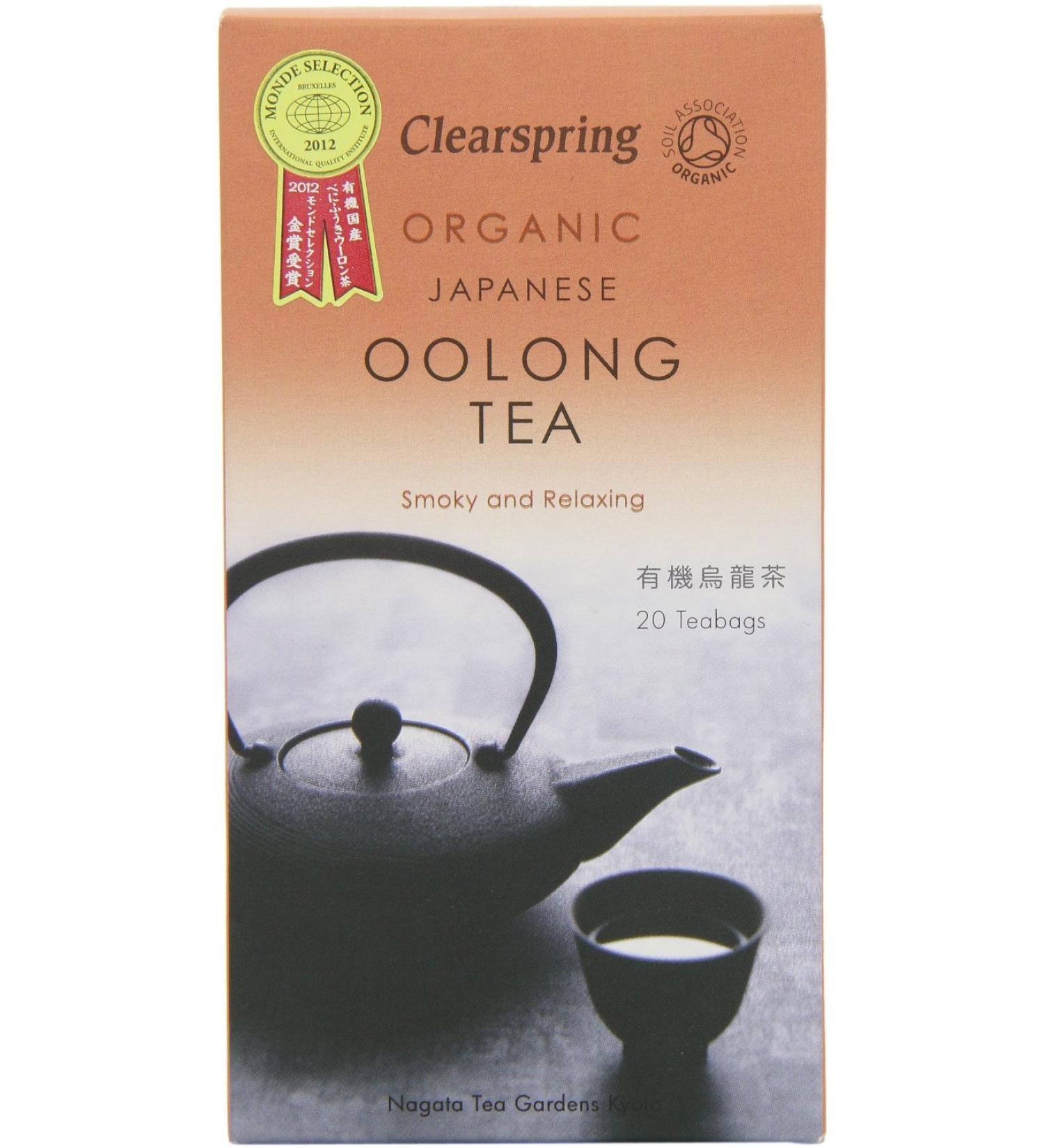 Clearspring Organic Japanese Oolong Teabags 36 Grams 20 Count (Pack of 1)