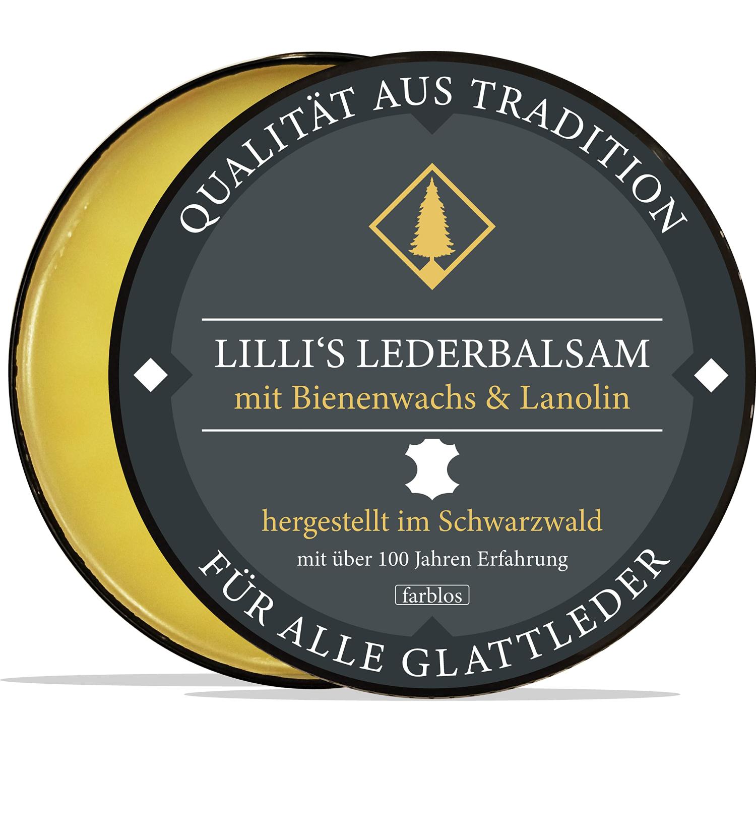 Lillis Naturals Colorless Leather Care Balm with Beeswax & Wool Grease - 300ml for Saddle Furniture Jackets & Shoes - Buy Online on GoSupps.com
