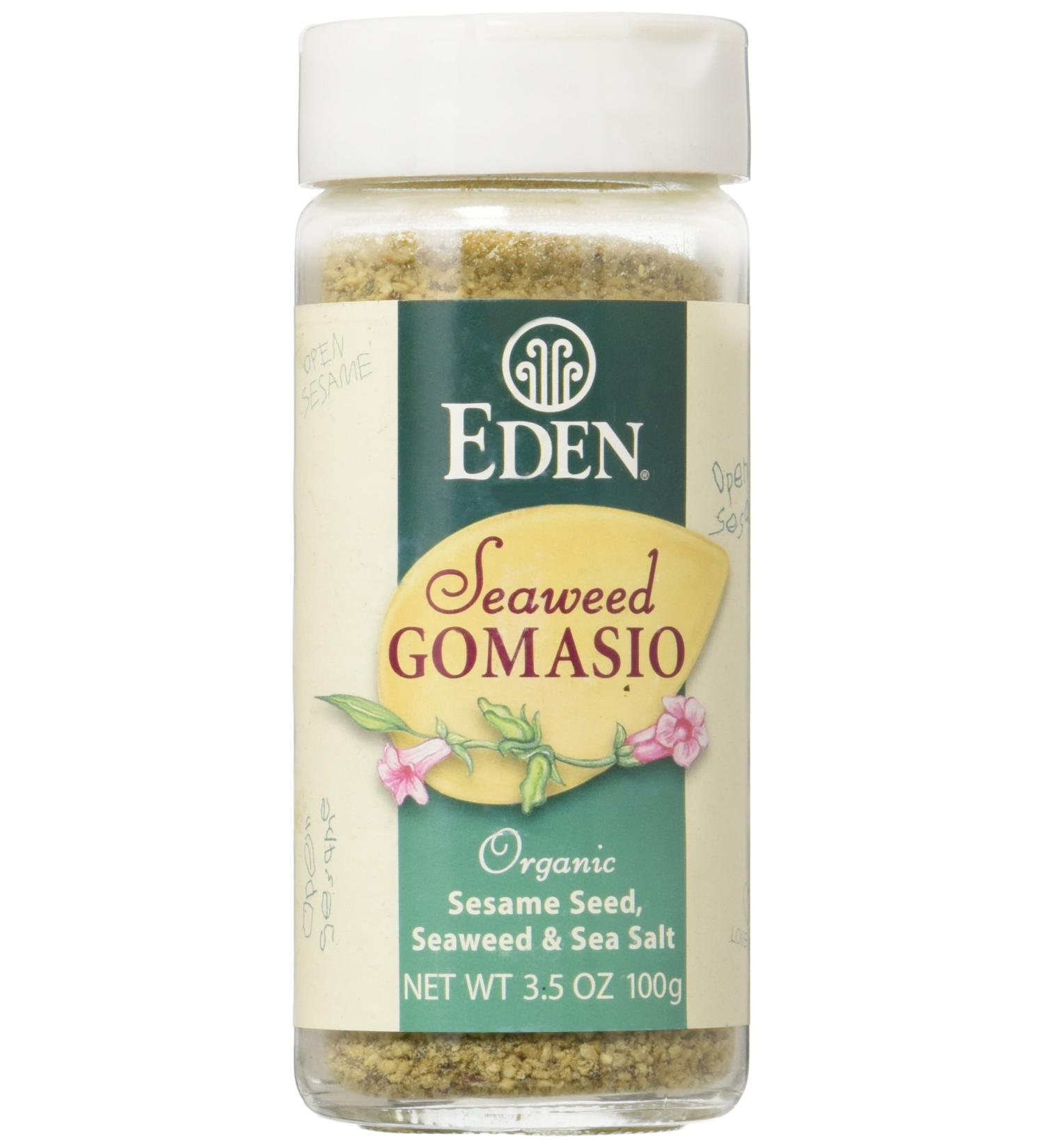 Eden Foods Organic Seaweed Gomasio - 3.5 oz Jar - Buy Online on GoSupps.com