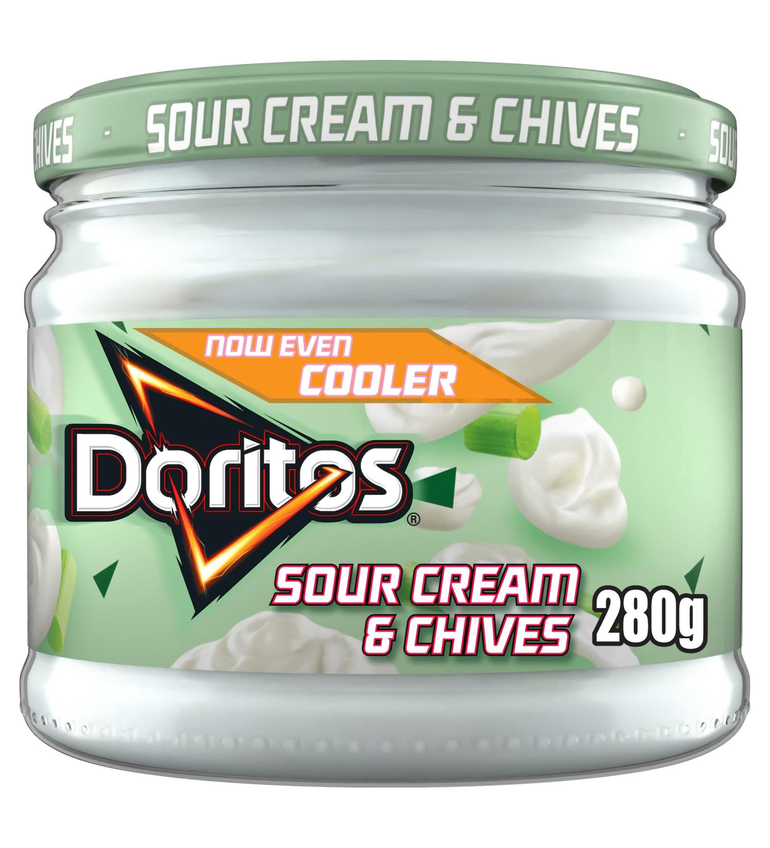Doritos Sour Cream & Chive Dip 280g: Delicious Snack for Every Occasion - Buy Online on GoSupps.com