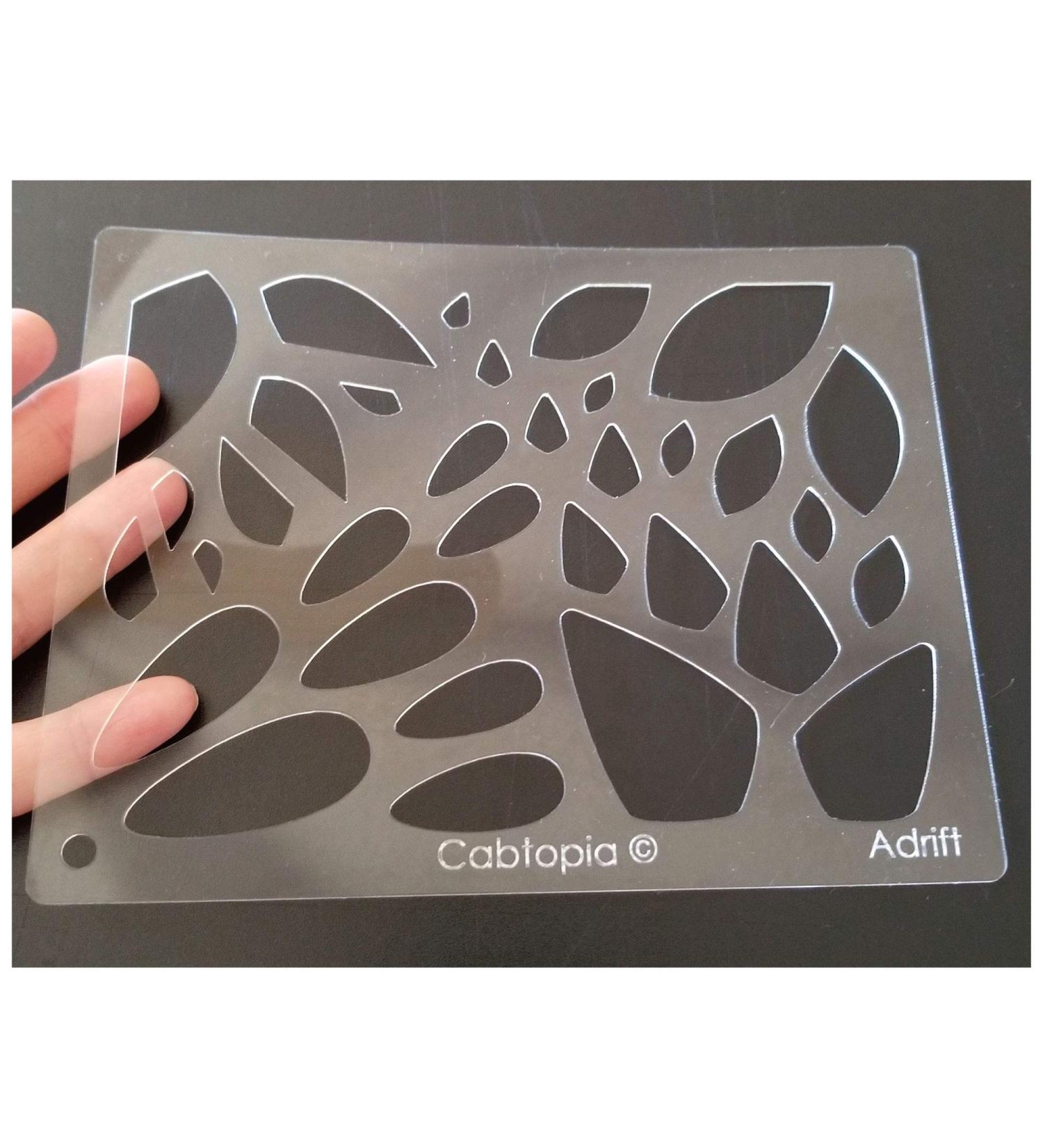 Cabtopia Lapidary Jewelry Design Template Stencil - Adrift - Buy Online on GoSupps.com