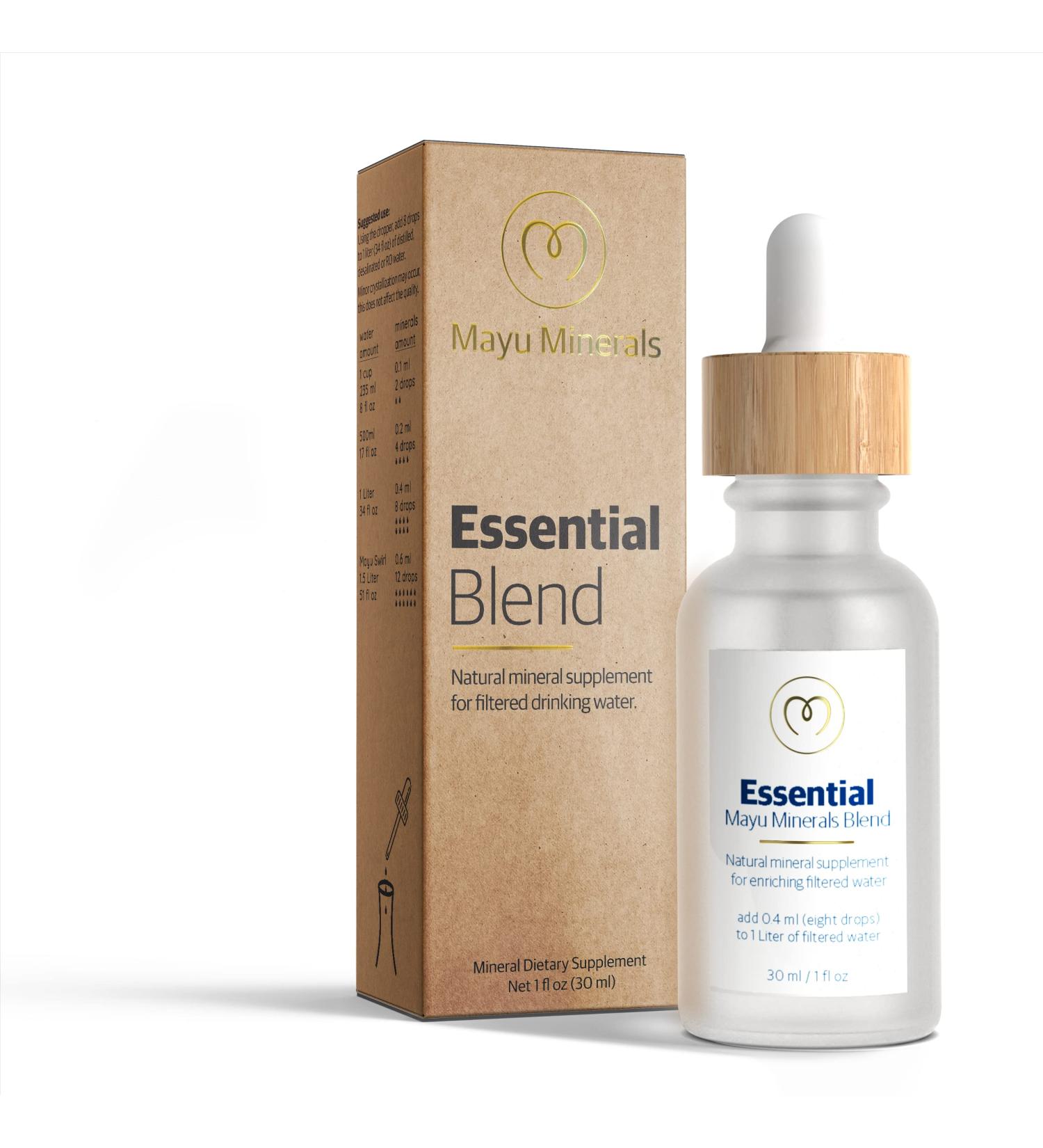 Mayu Concentrated Ionic Trace Mineral Drops - Essential Electrolytes & Minerals for Immune Support - 1 fl oz - Buy Online on GoSupps.com