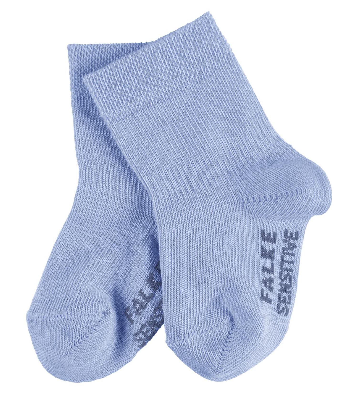 FALKE Unisex Baby Cotton Soft-Top Socks | Gentle Grip & Elasticated Zone | Blue Pink | Sensitive 12-18 Months | Eco-Friendly - Buy Online on GoSupps.com