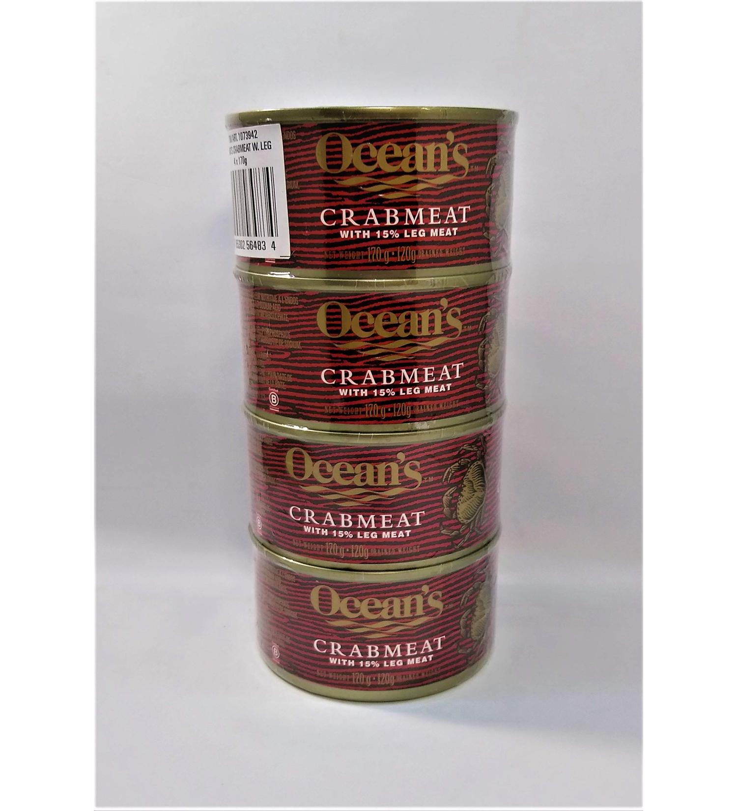 Ocean's Crab Meat 4 Count 680g