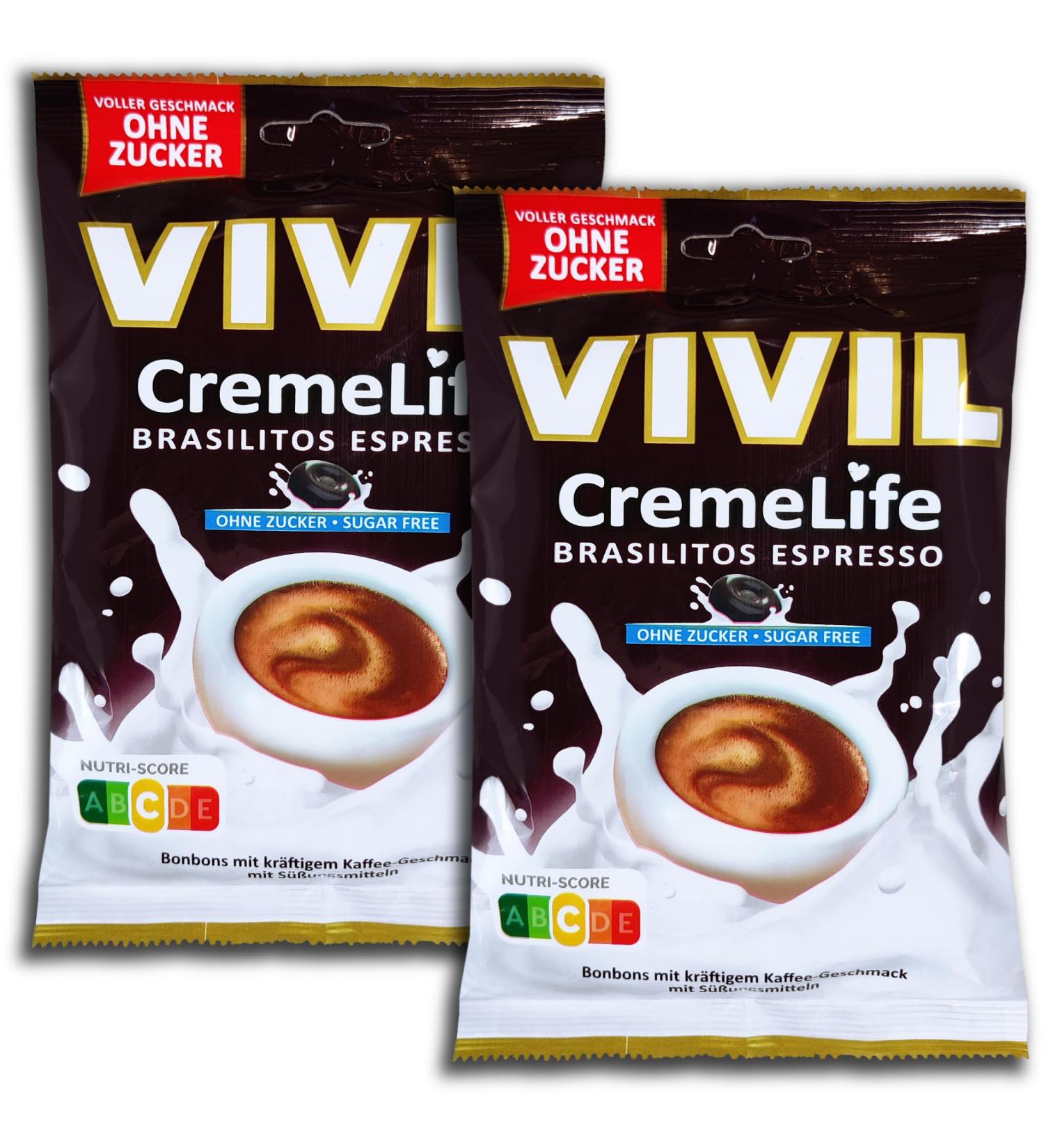 topDeal Vivil CremeLife Brasilitos Sugar Free Espresso 2 x 110 g