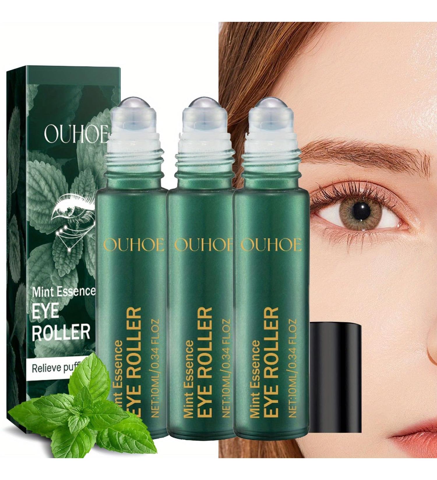 3PCS Mint Vitamin C Eye Cream Rollers | Reduce Dark Circles Puffiness & Fine Lines - Energizing Peppermint Eye Care - Buy Online on GoSupps.com