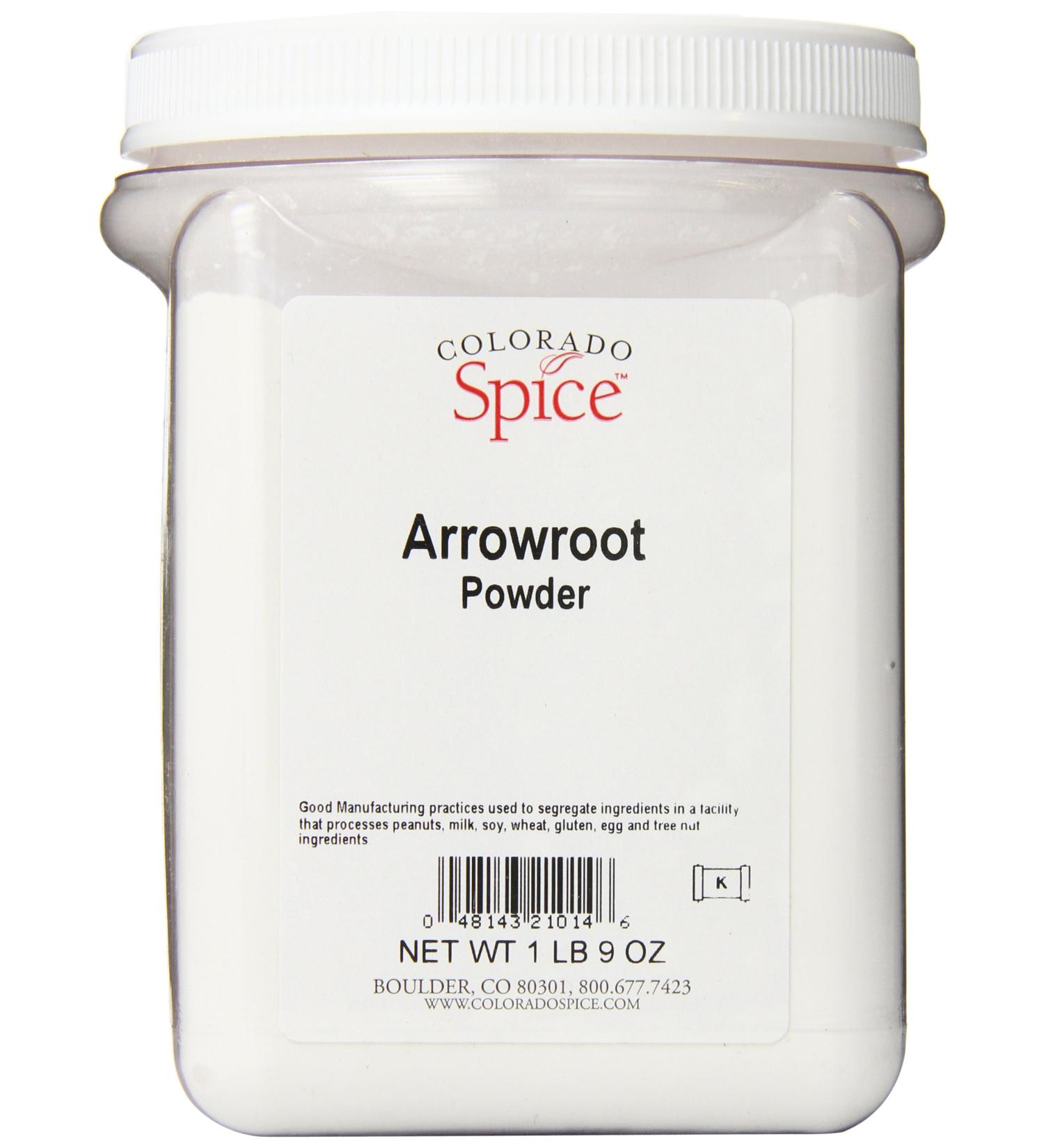 Colorado Spice Arrowroot Powder, 1lb 9oz. Jar