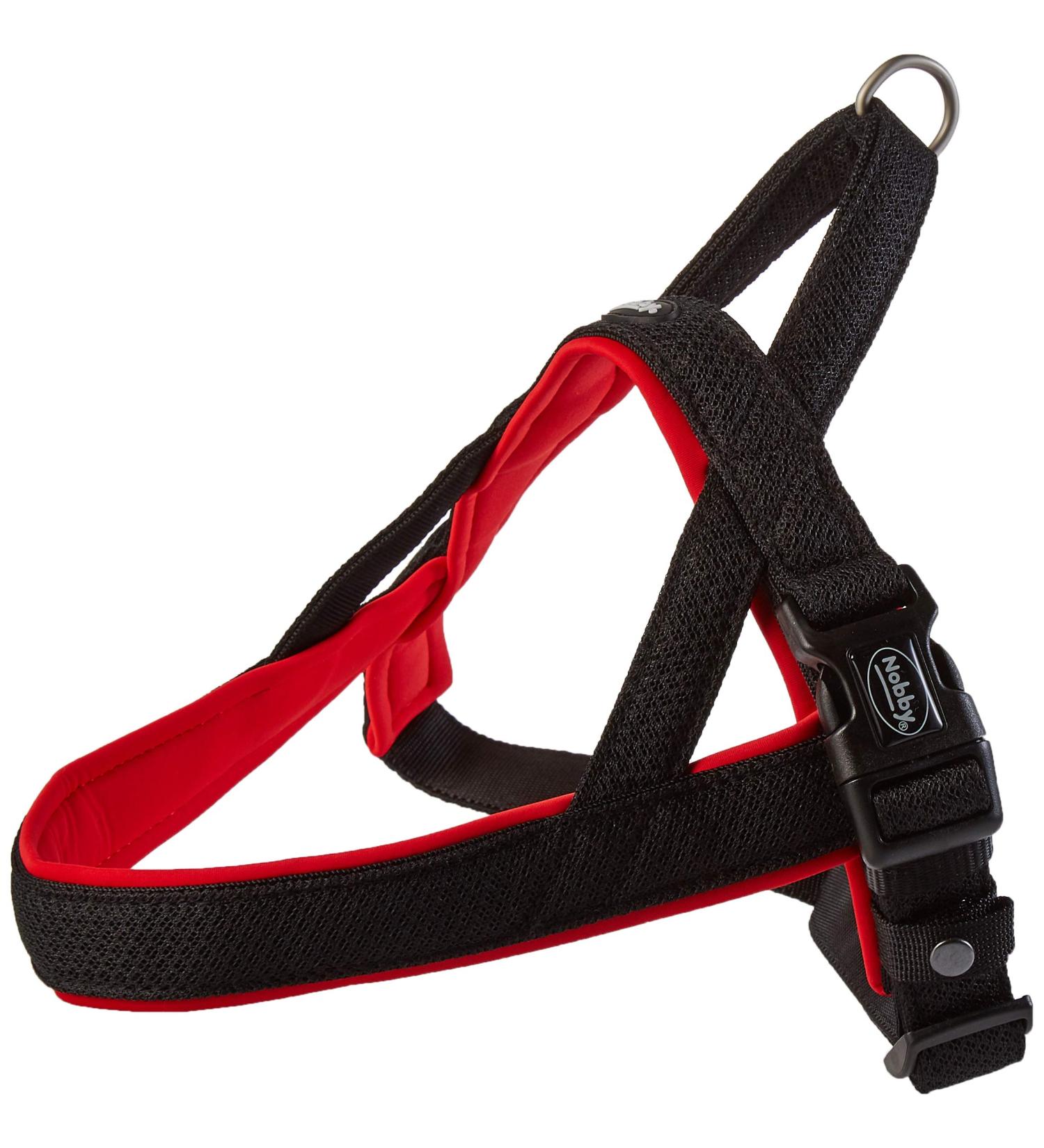 Nobby Norwegian Mesh Preno Harness - Red Size L: 50-64 cm | Comfortable Durable International Shipping - Buy Online on GoSupps.com