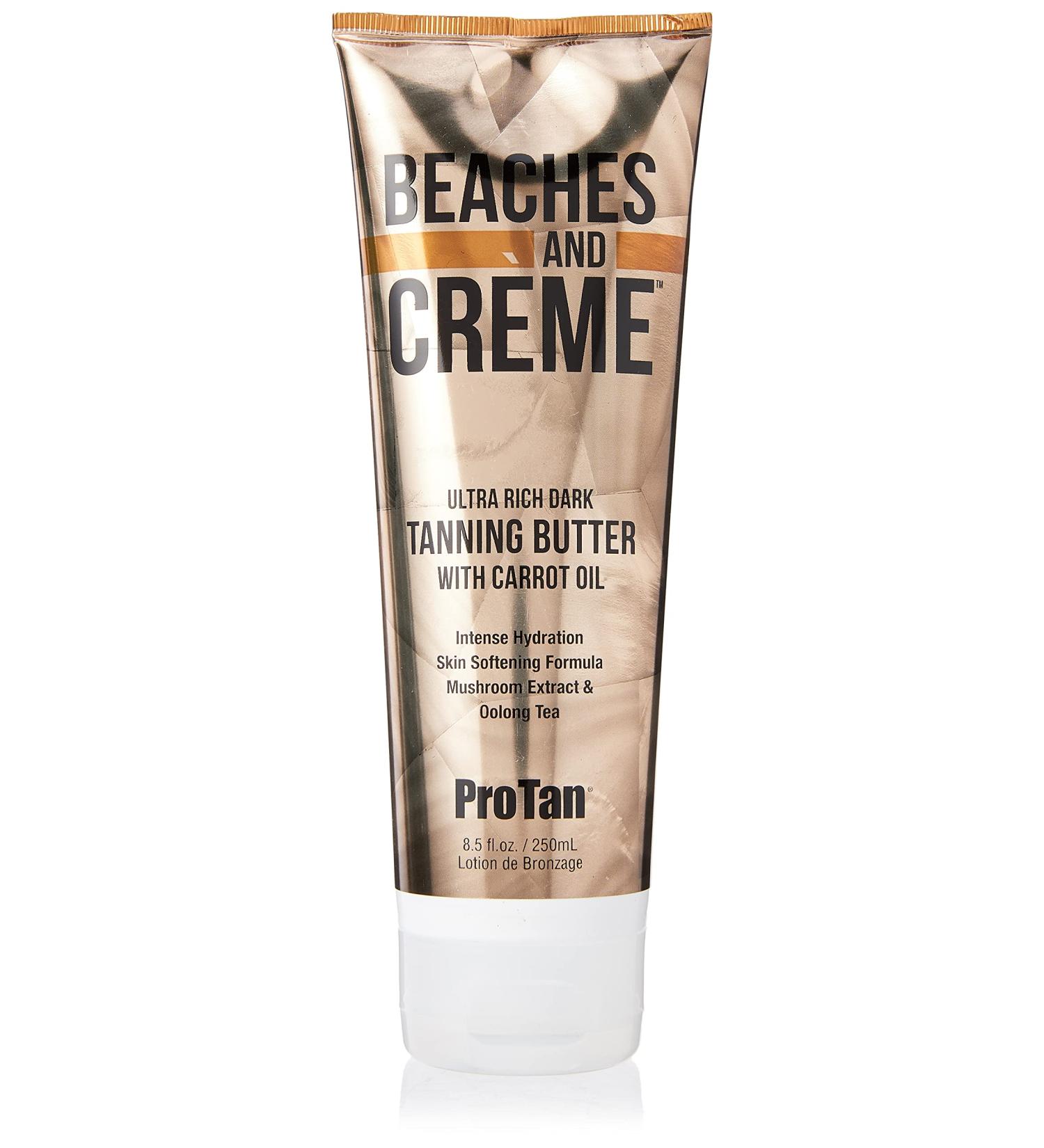 ProTan BEACHES and CREME Tanning Lotion Butter - 8.5 oz Indoor Tanning Lotion - Buy Online on GoSupps.com