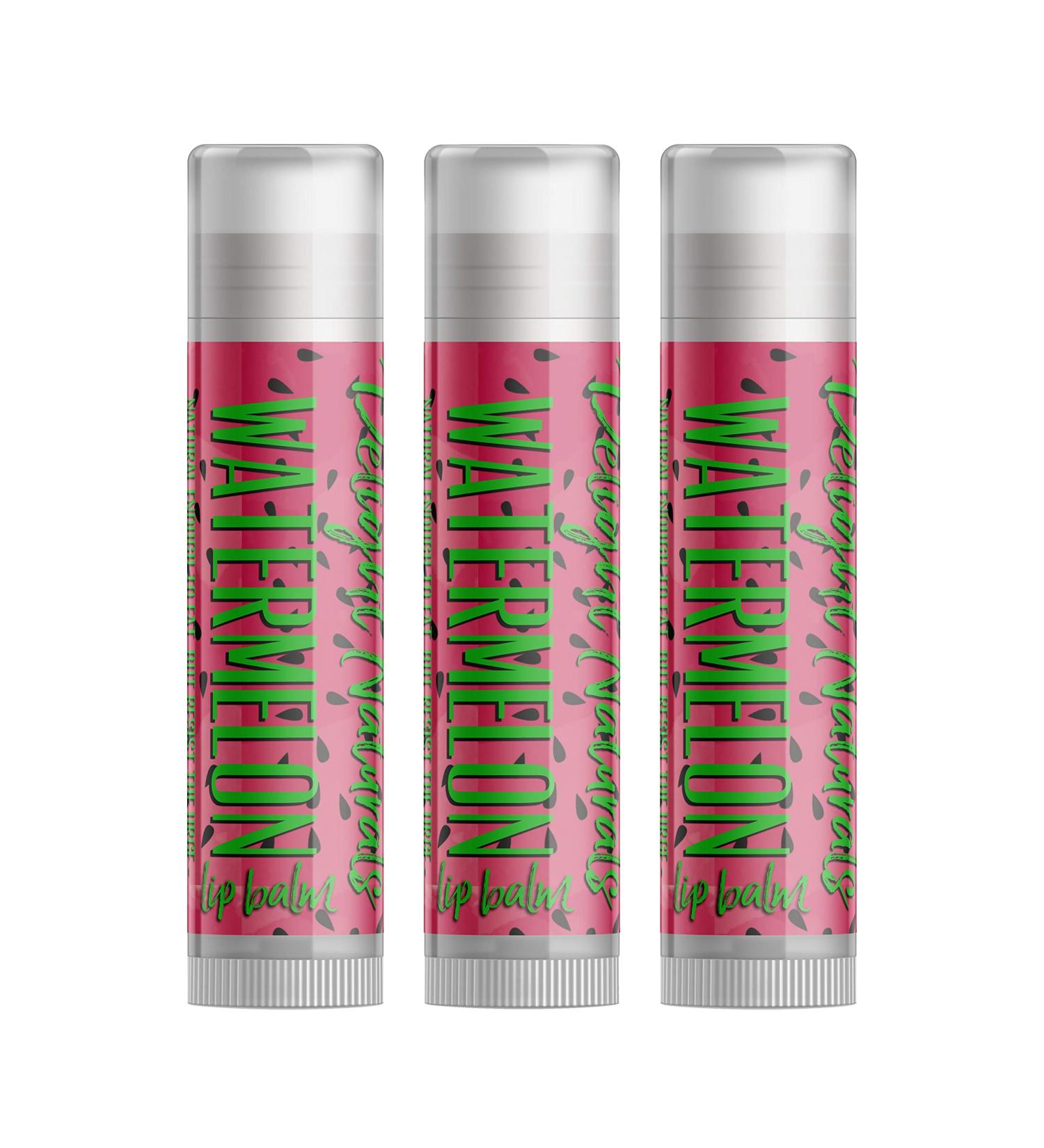 Watermelon Lip Balm - Set of Three 3 Pack