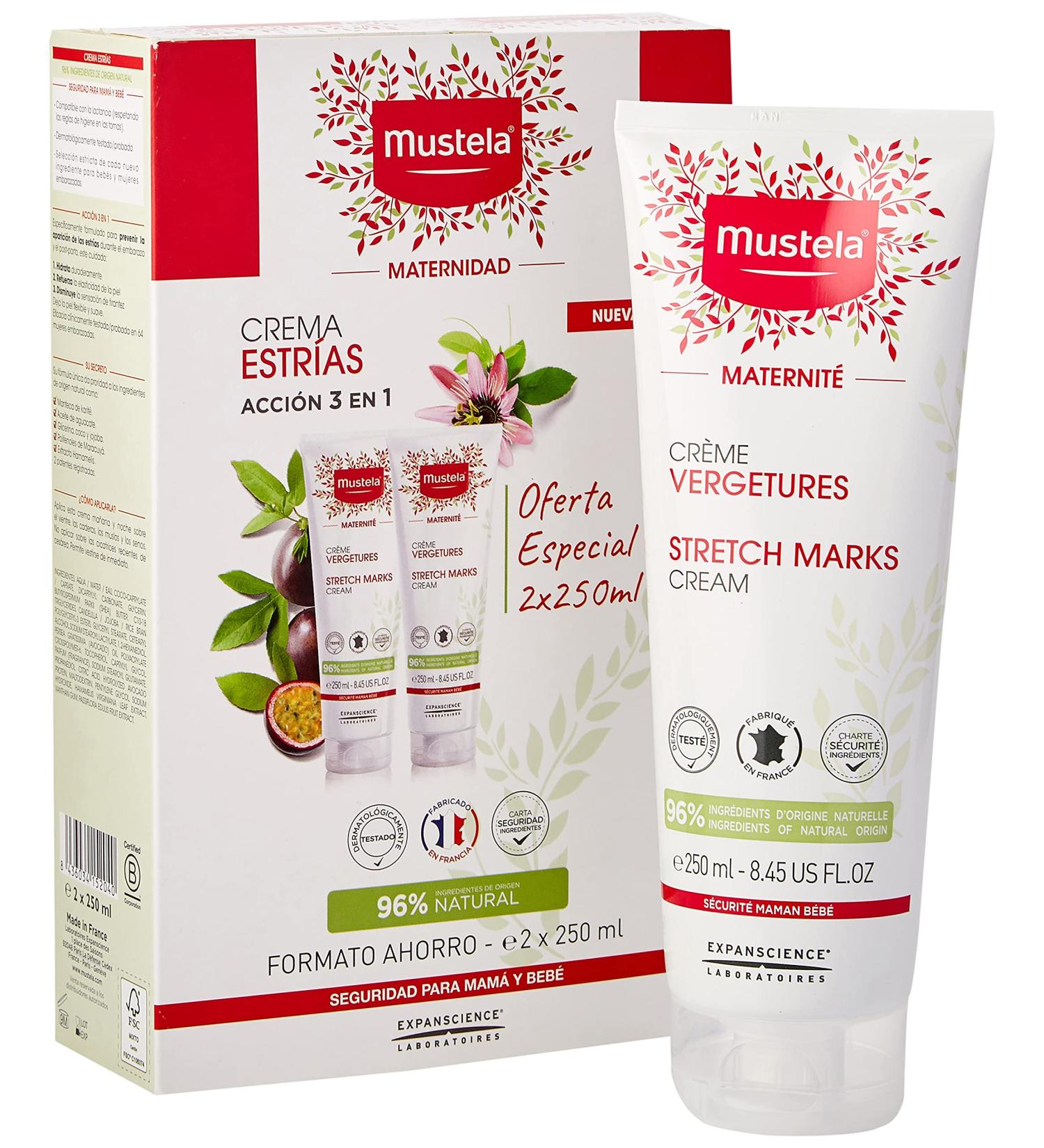 Buy Mustela Must.9 Maternity Stretch Mark Cream 250ml - International Shipping Available - Buy Online on GoSupps.com