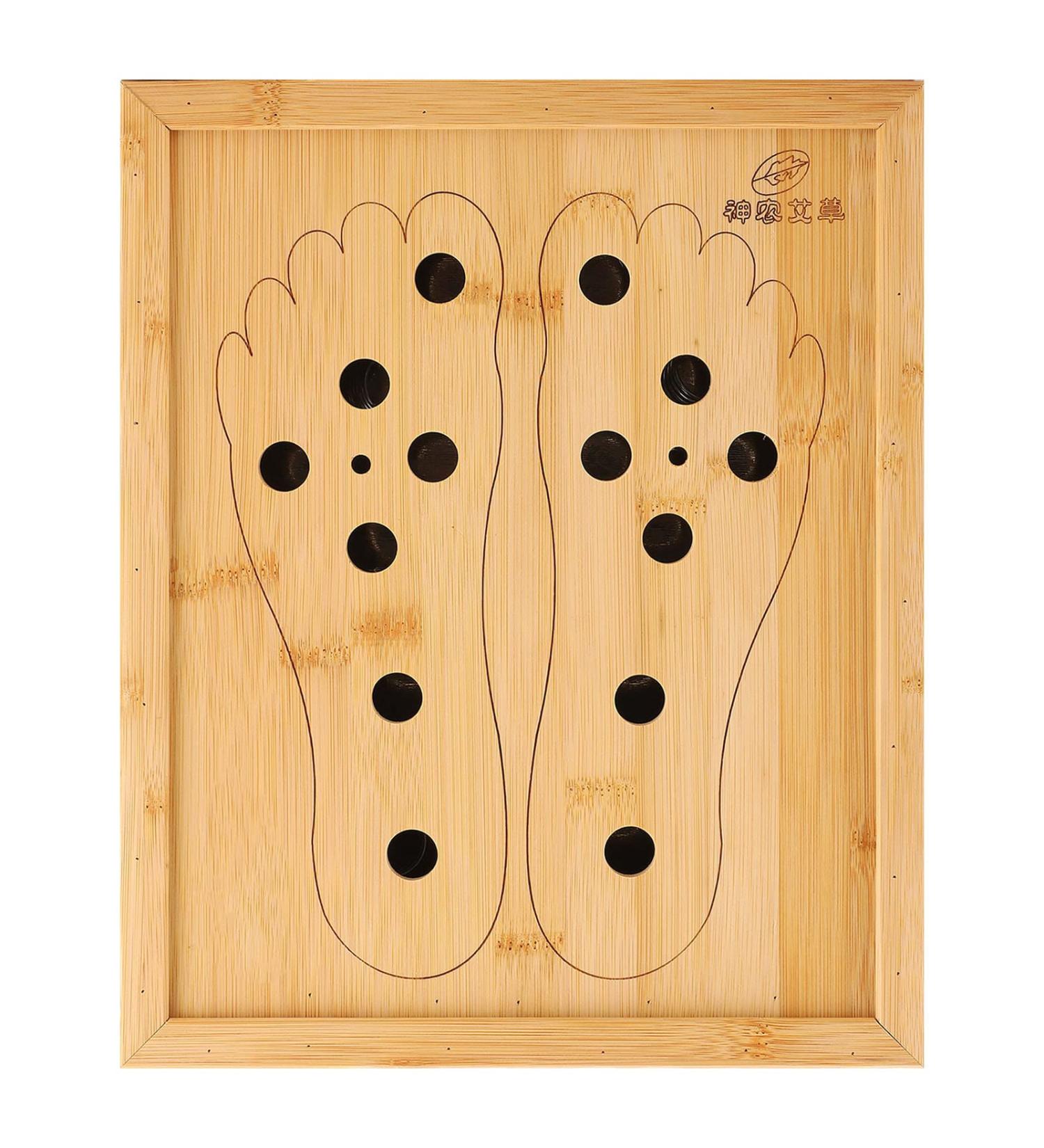 Premium Foot Moxibustion Box - 6 Slot Moxa Roller Holder with Ventilation Drawers for Optimal Healing - Buy Online on GoSupps.com