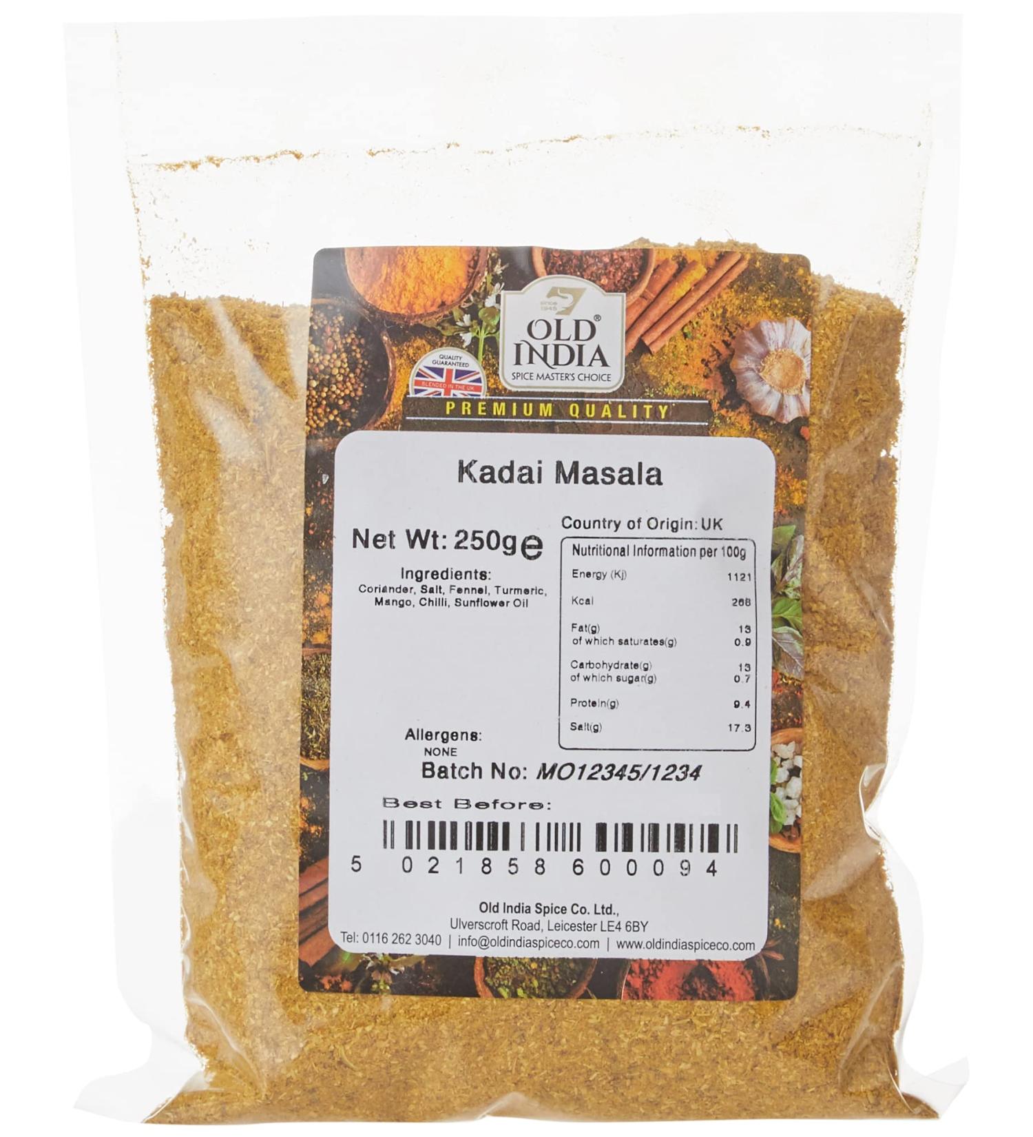 Old India Kadai Masala 250g - Buy Online on GoSupps.com