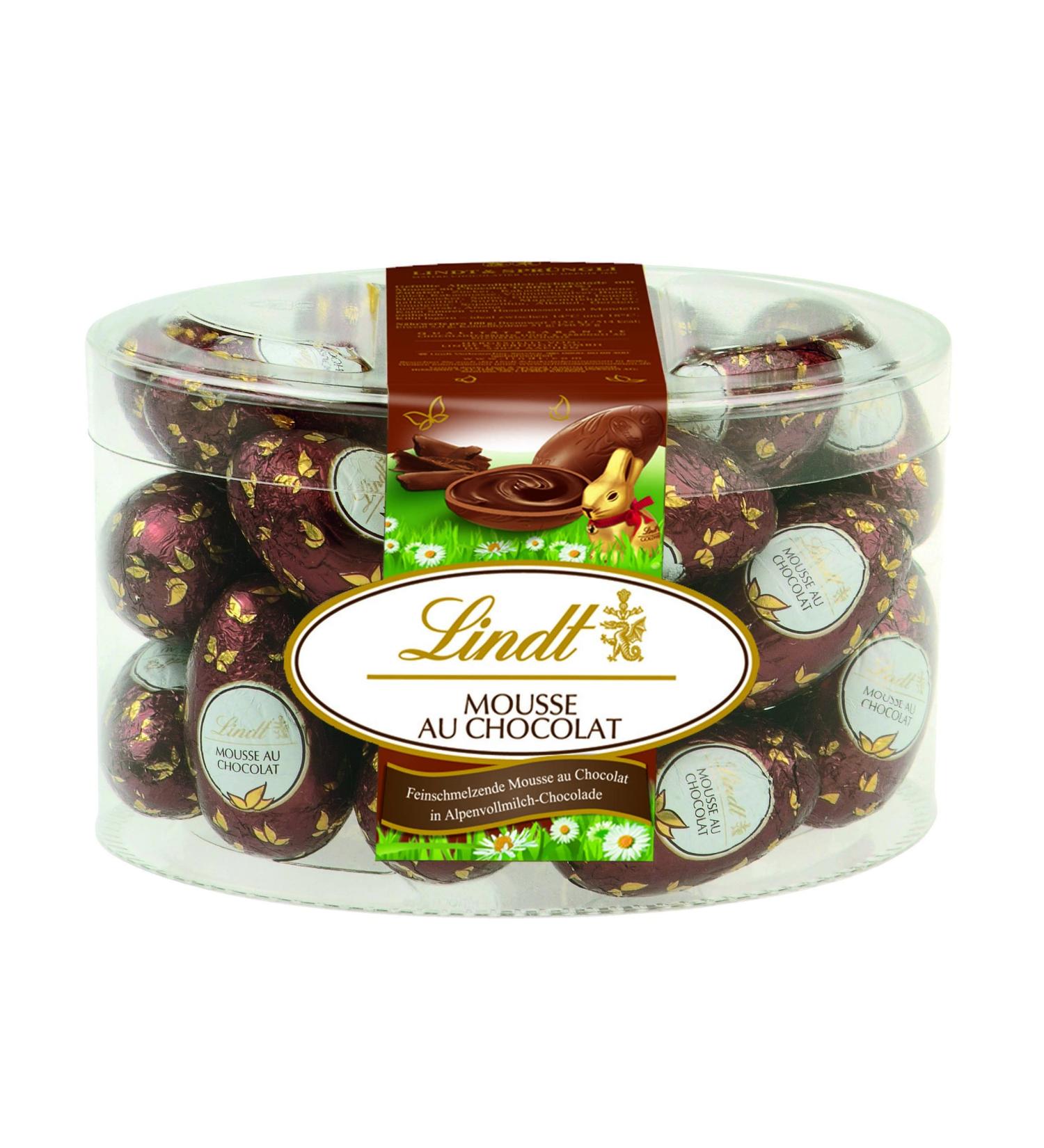Lindt Chocolate Mousse au Chocolat Eggs 450g | Milk Chocolate Filled Easter Eggs | Perfect Chocolate Gifts for Easter - Buy Online on GoSupps.com