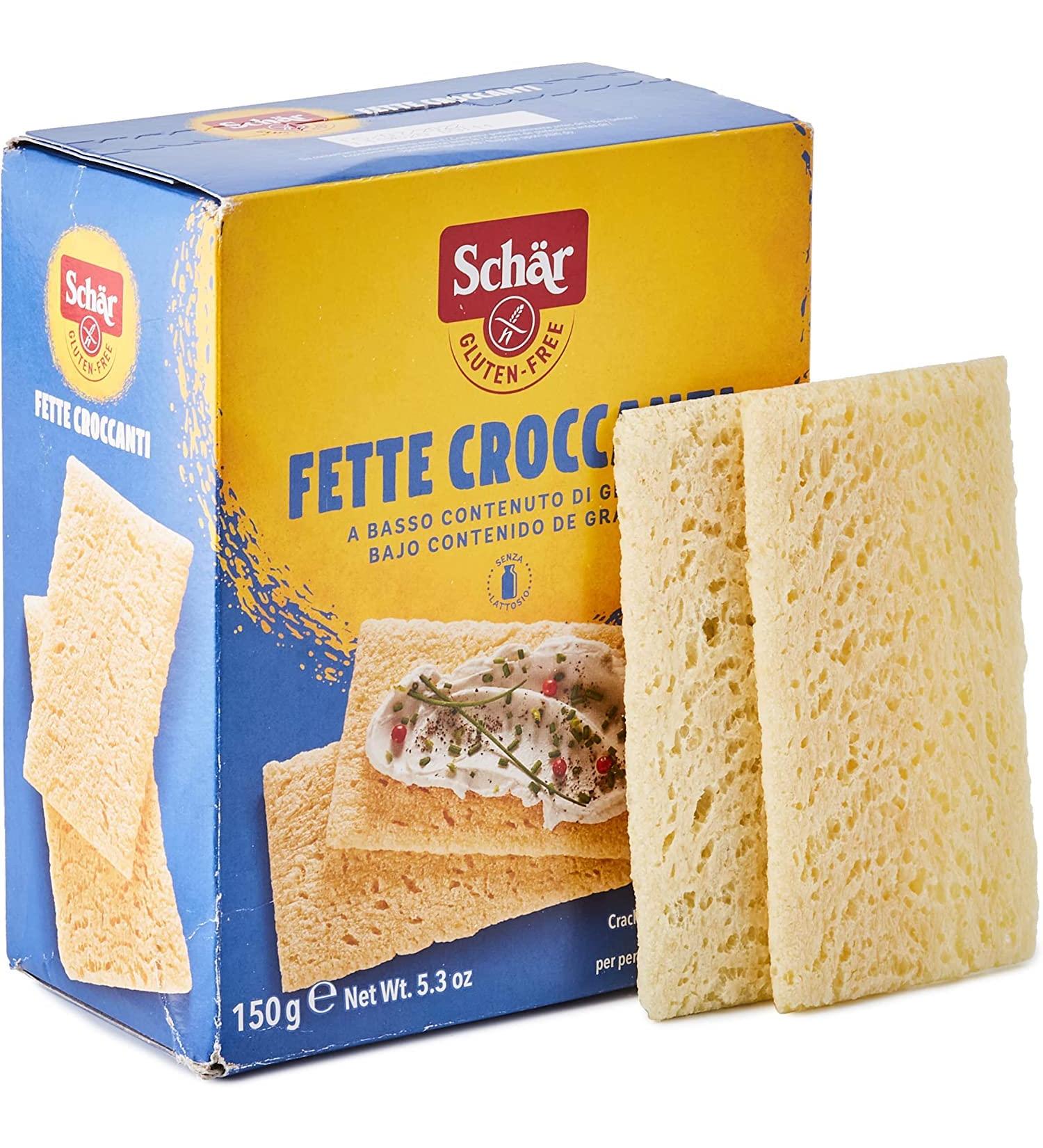  Sch r Sch r Graisses Croccanti Set of 6 gluten-free gluten-free crispy breads for celiac + Italian Gourmet Polpa 400 g - Buy Online on GoSupps.com