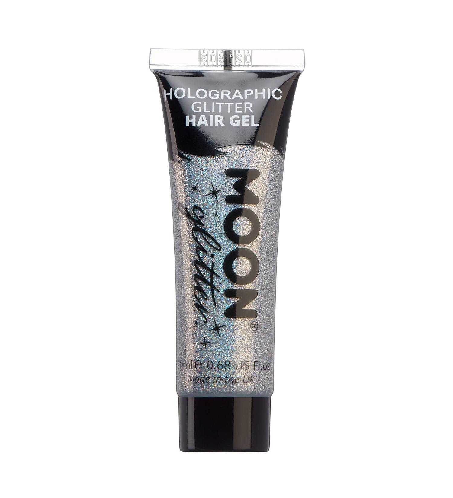 Buy Moon Glitter Holographic Glitter Hair Gel Silver - Unleash Sparkle Anywhere Worldwide Shipping - Buy Online on GoSupps.com