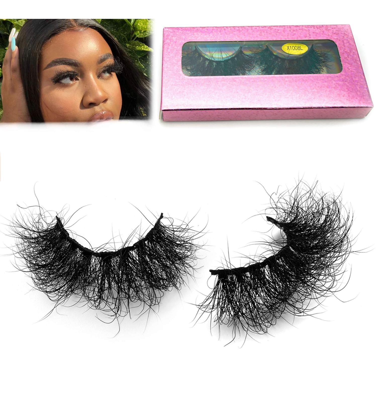5D Fluffy Mink False Eyelashes - Natural and Dramatic Long Lashes for Women - Reusable and Durable - 1 Pair - Buy Online on GoSupps.com