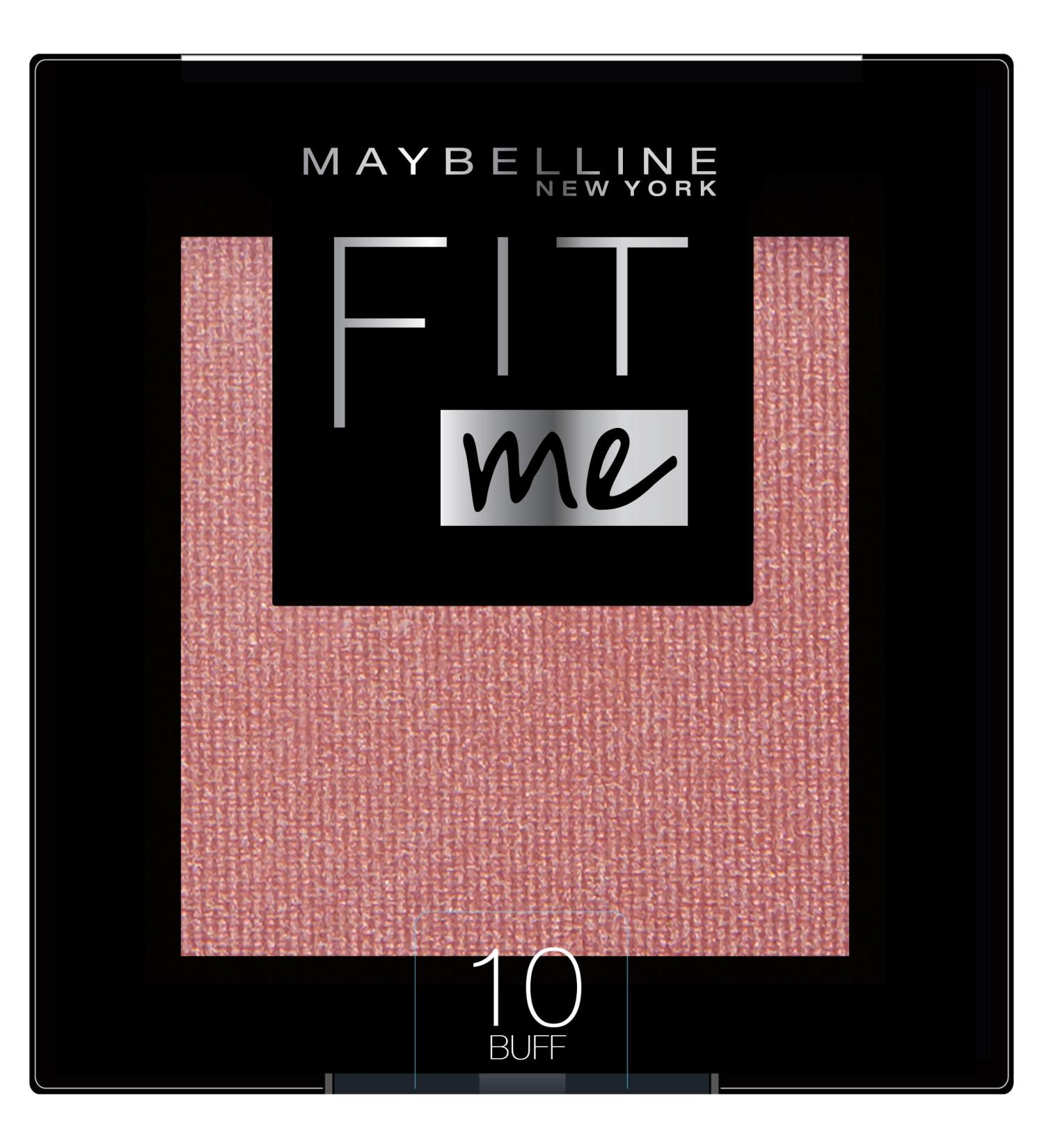 Maybelline New York Fit Me! Blush 10 Buff (3 x 4.5 grams) 10 Buff 4.5 ml (Pack of 3)