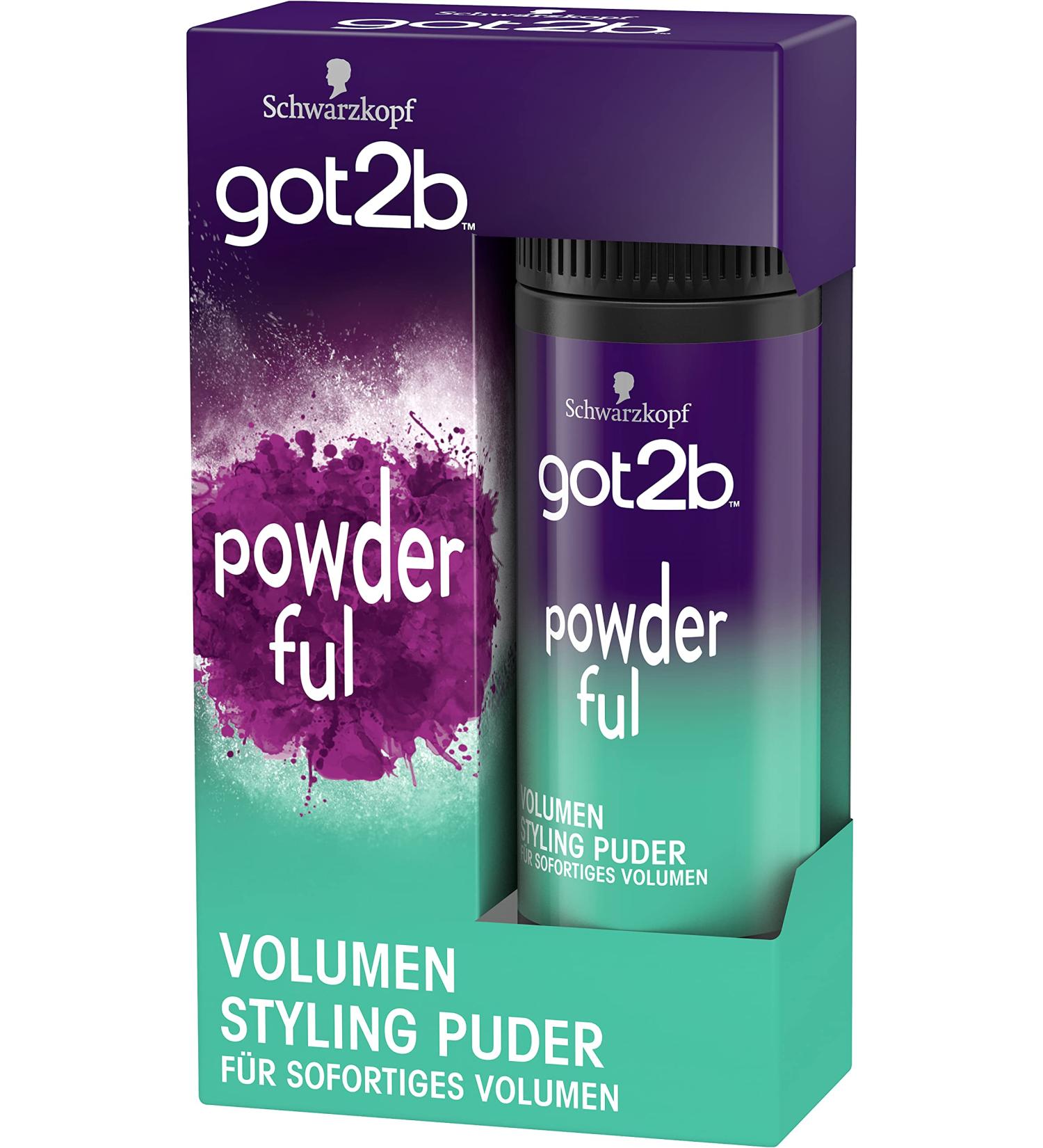 got2b Schwarzkopf Powder'ful Hairline Powder 10g - Volumizing Hair Powder - Buy Online on GoSupps.com