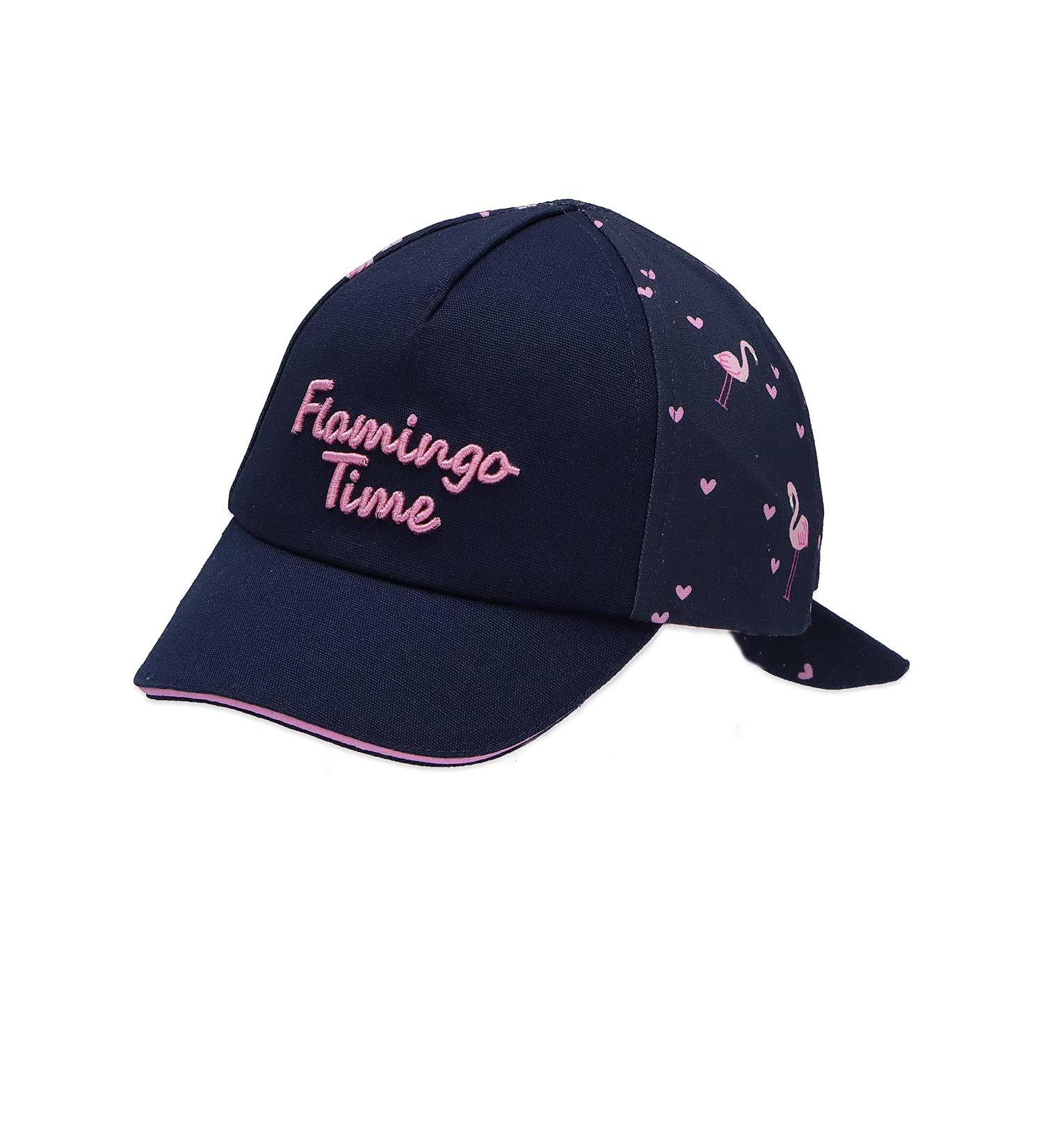 Sterntaler Girls Baseball Cap - Flamingo Design 45 Marine | Stylish & Comfortable for Kids - Buy Online on GoSupps.com