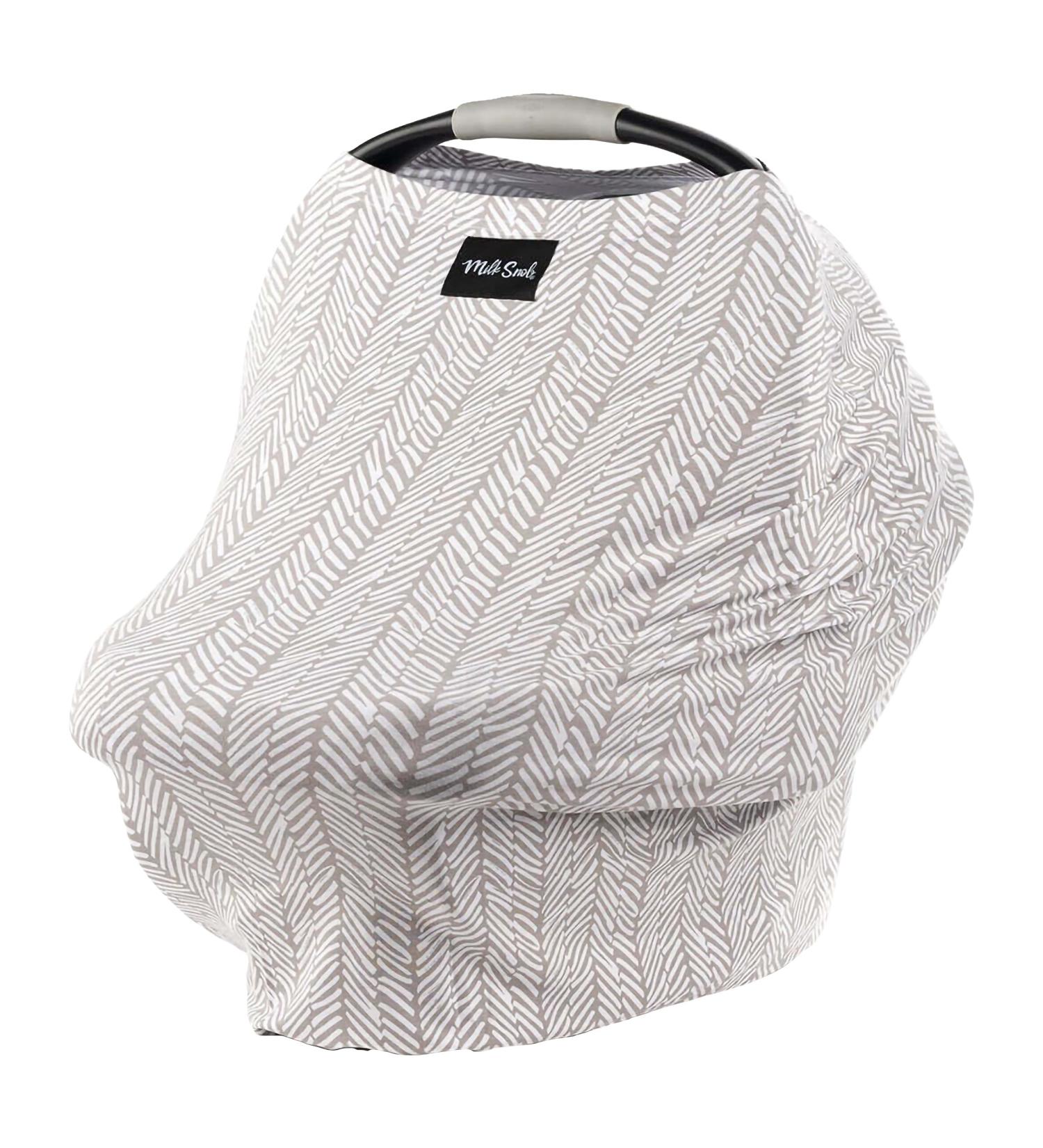 Buy MILK SNOB 5-in-1 Multifunctional Baby Carrier | Herringbone | Stroller Sun Protection & Breastfeeding Top | International Shipping - Buy Online on GoSupps.com