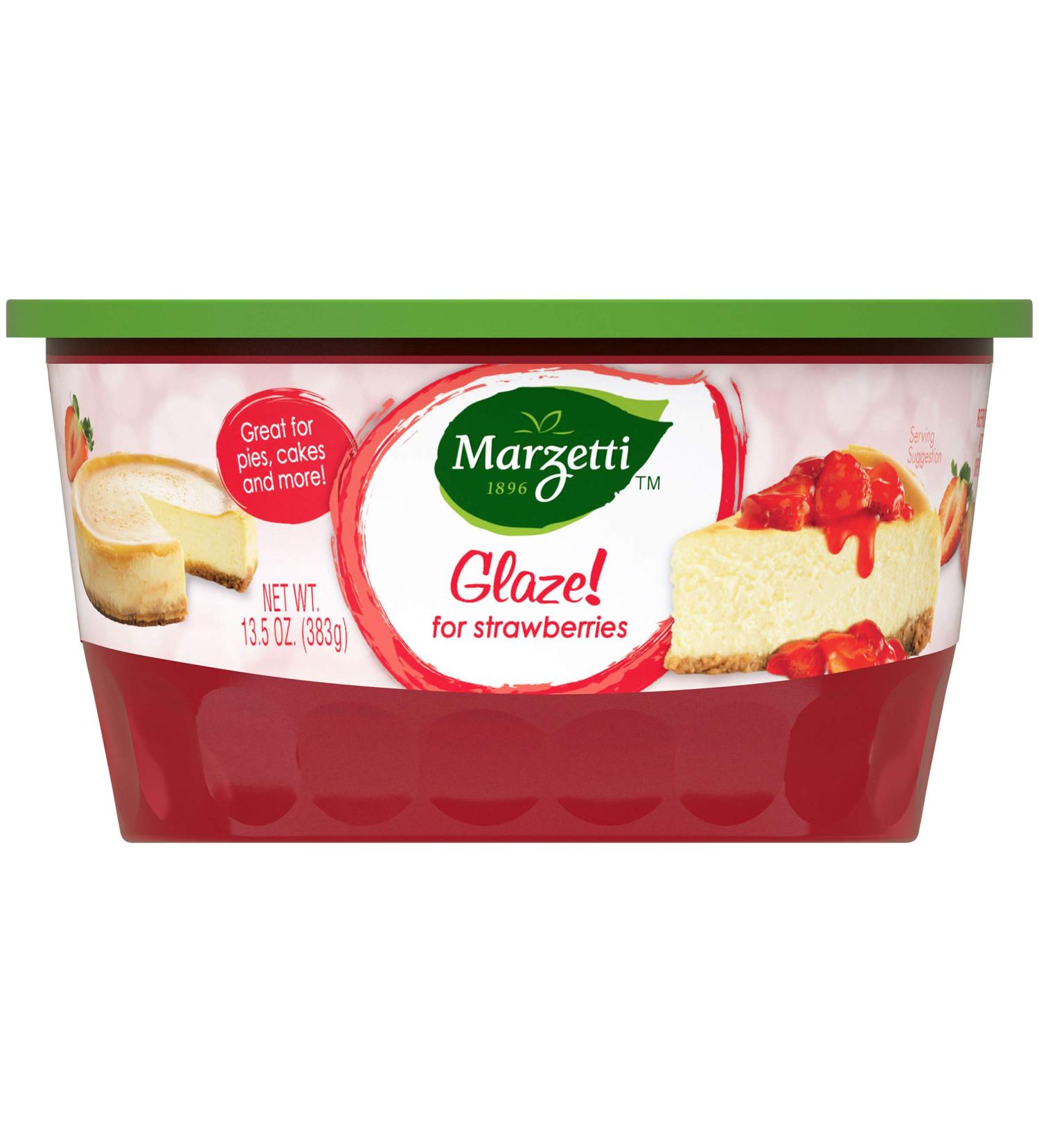 Marzetti Fruit Glaze Strawberries 13.5oz - Pack of 4 - Buy Online on GoSupps.com