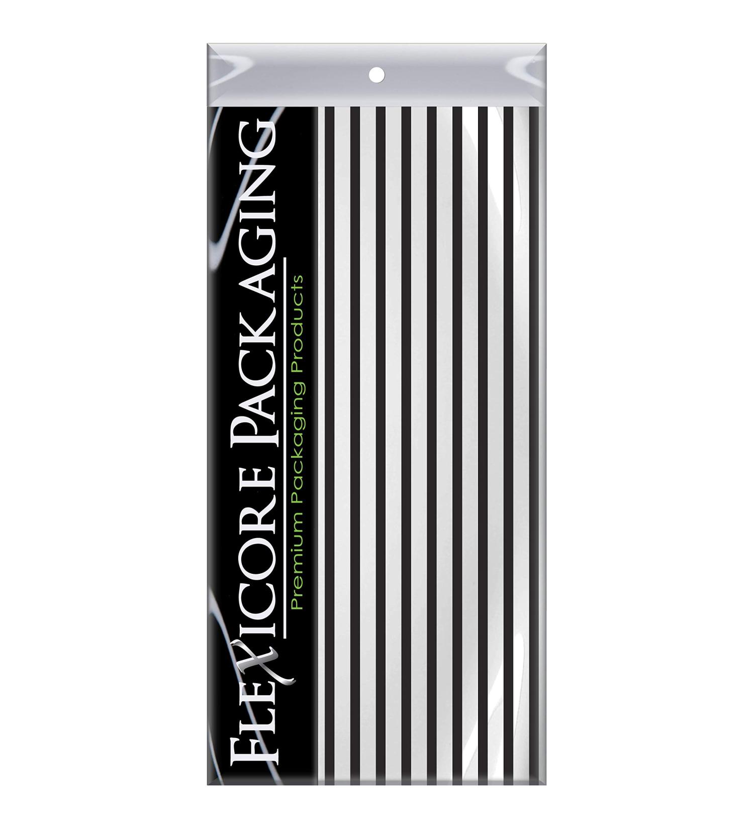 Black Pin Stripe Print Gift Wrap Tissue Paper - 15x20 Inch, 50 Sheets - Buy Online on GoSupps.com