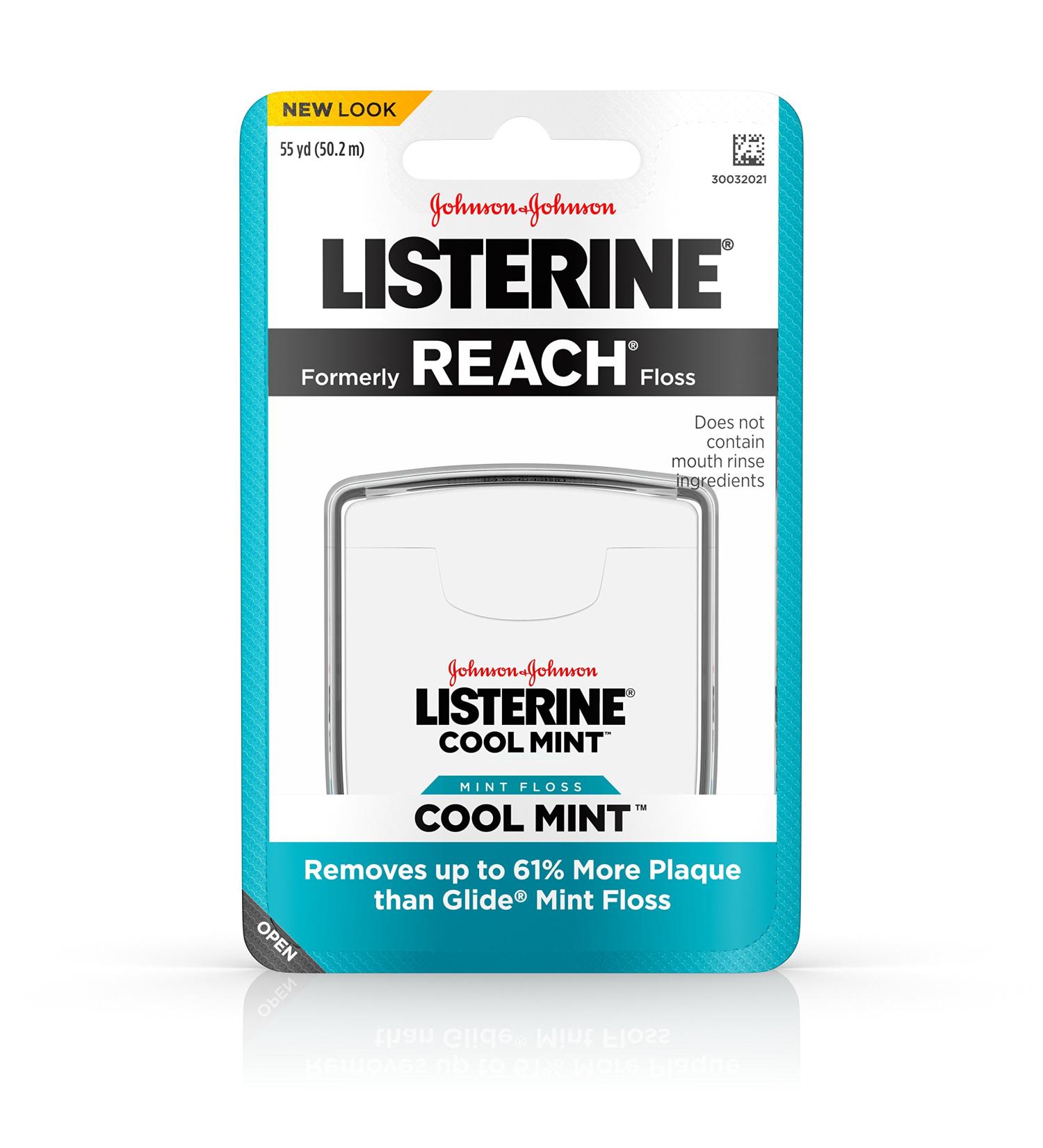 Buy Listerine Dental Floss Cool Mint - Fresh Breath & Effective Oral Care | International Shipping Available - Buy Online on GoSupps.com