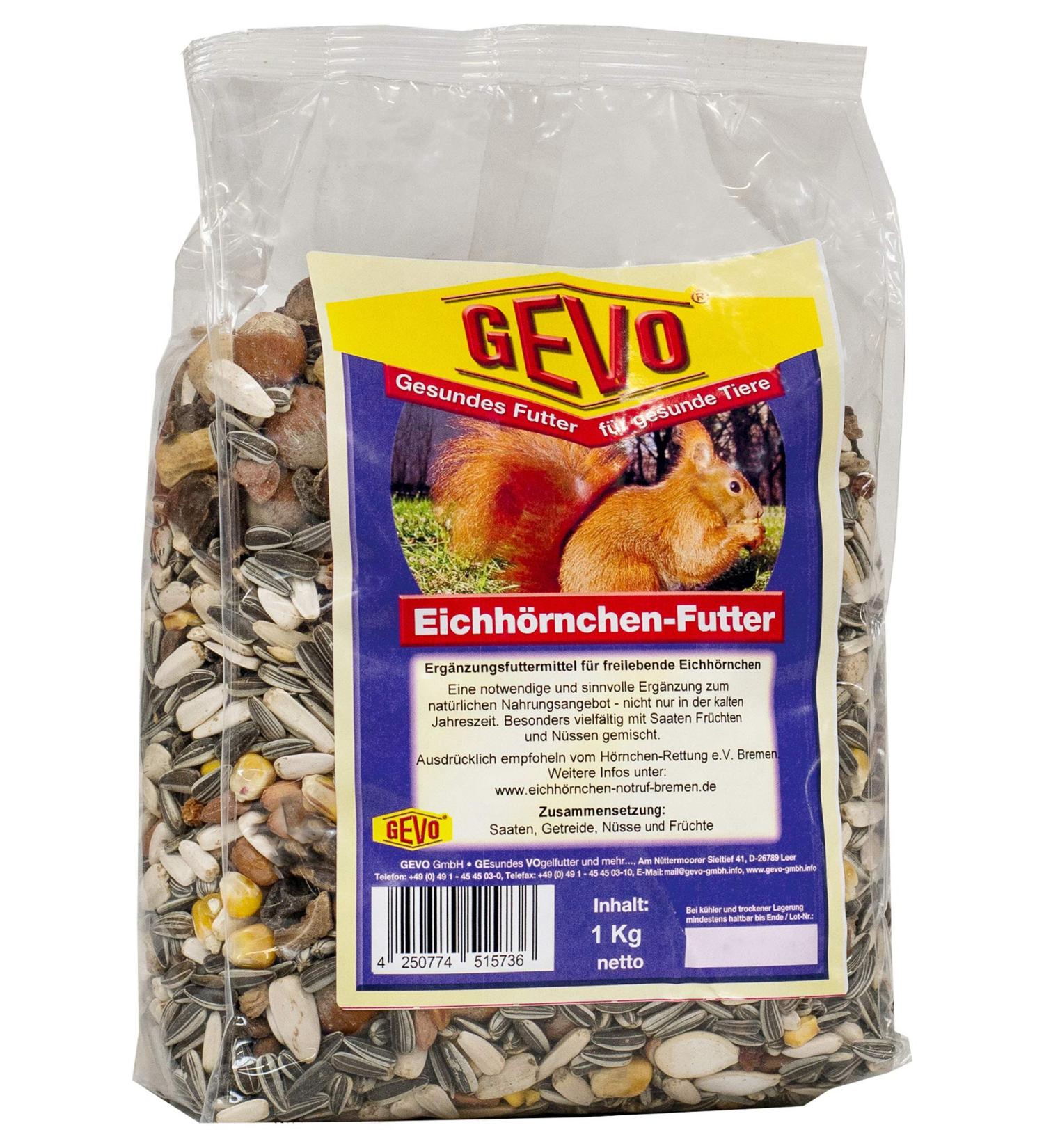 Gevo squirrel food 1 kg