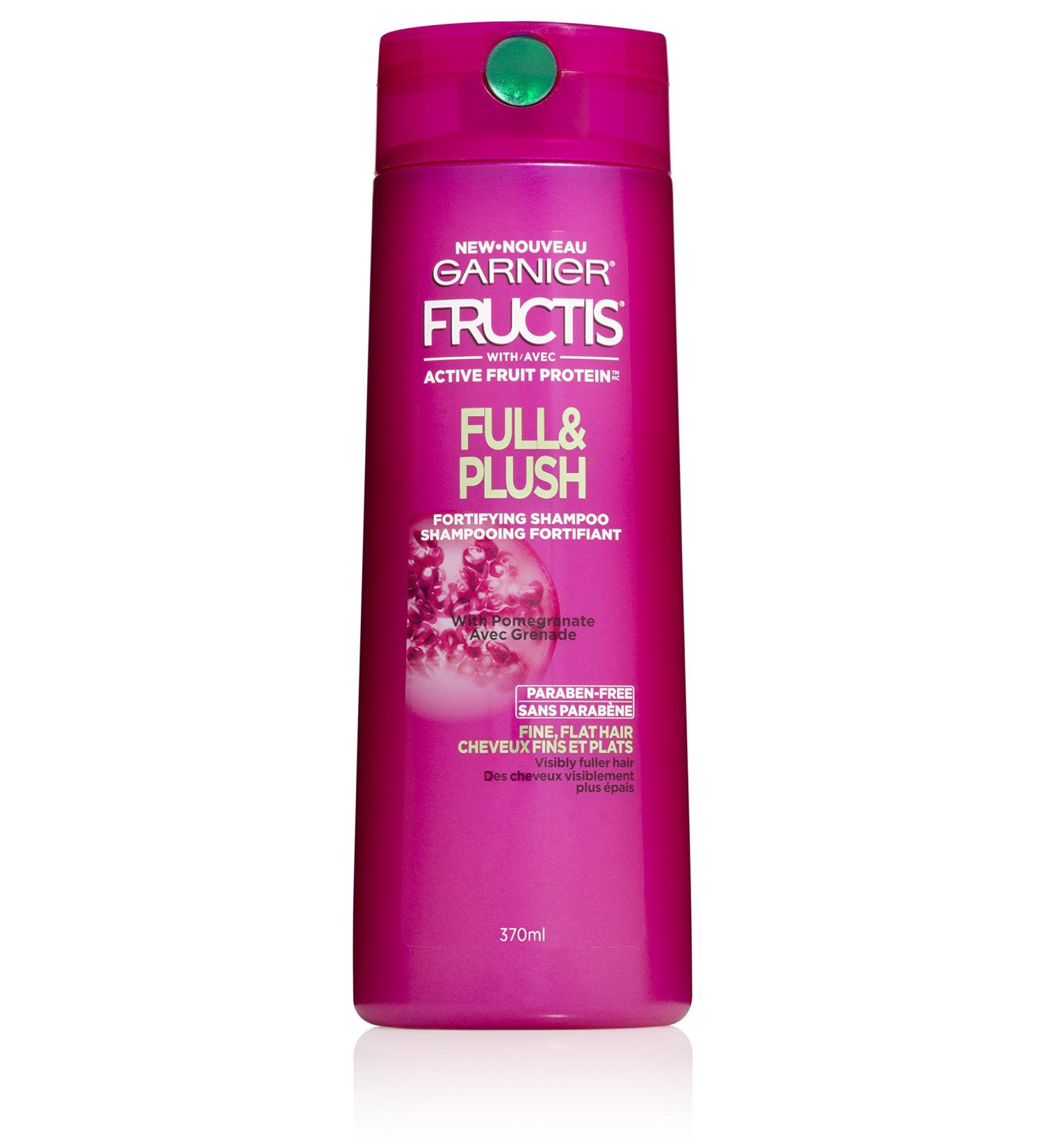 Garnier Fructis Full and Plush Shampoo - 12.5 fl oz - Buy Online on GoSupps.com