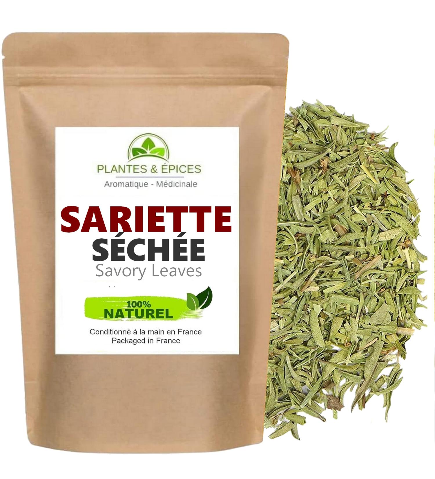  P&E Plants & Spices - Organic Savory Leaves 100% Natural for Herbal Tea Infusion Gourmet Cooking - Biodegradable Resealable Freshness Bag (100g) - Buy Online on GoSupps.com