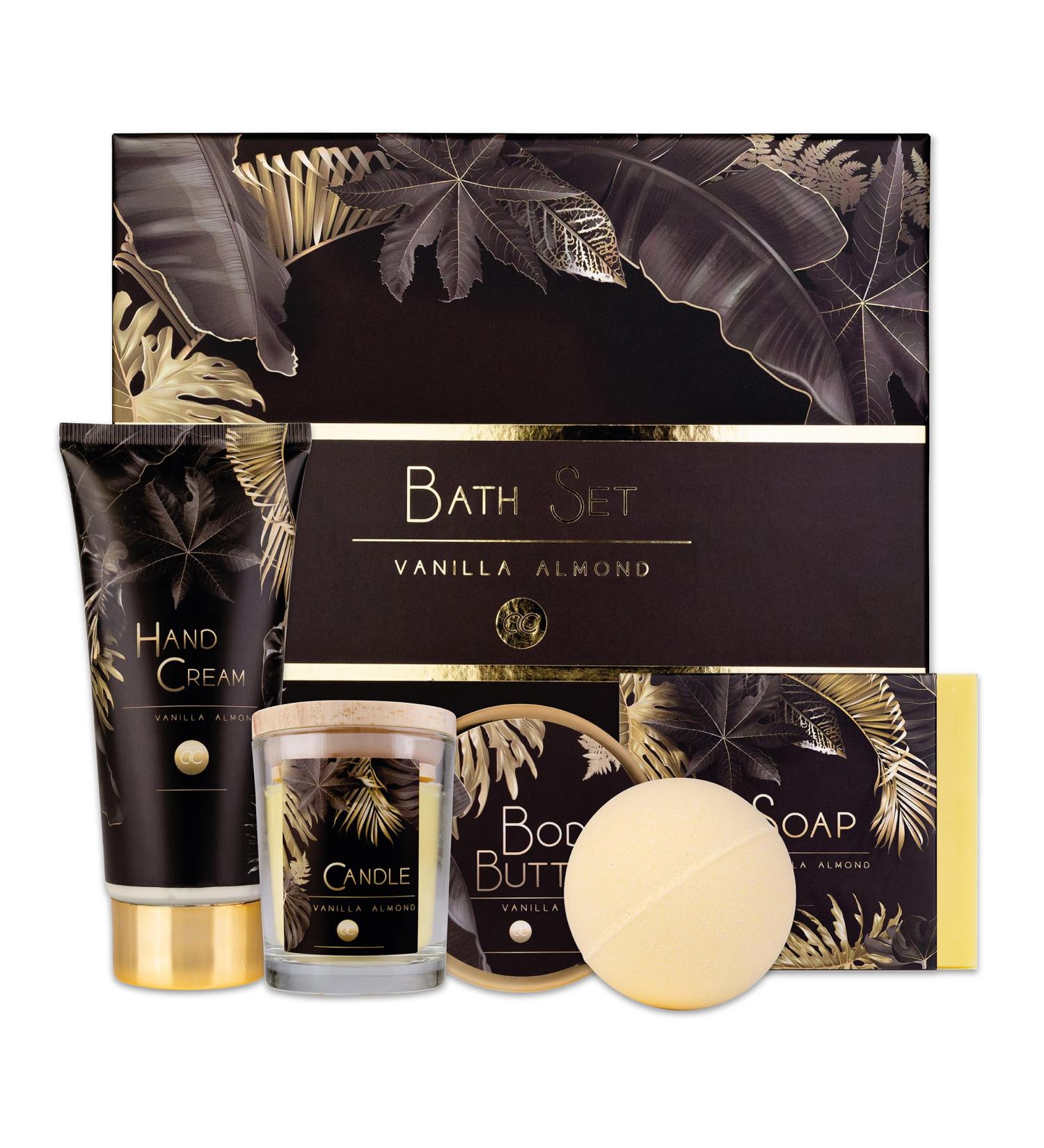 Accentra Luxury 5-Part Gift Set for Women | Fragrance Candle Soap Hand Cream Body Butter & Bath Bomb - Perfect for Birthdays & Special Occasions - Buy Online on GoSupps.com