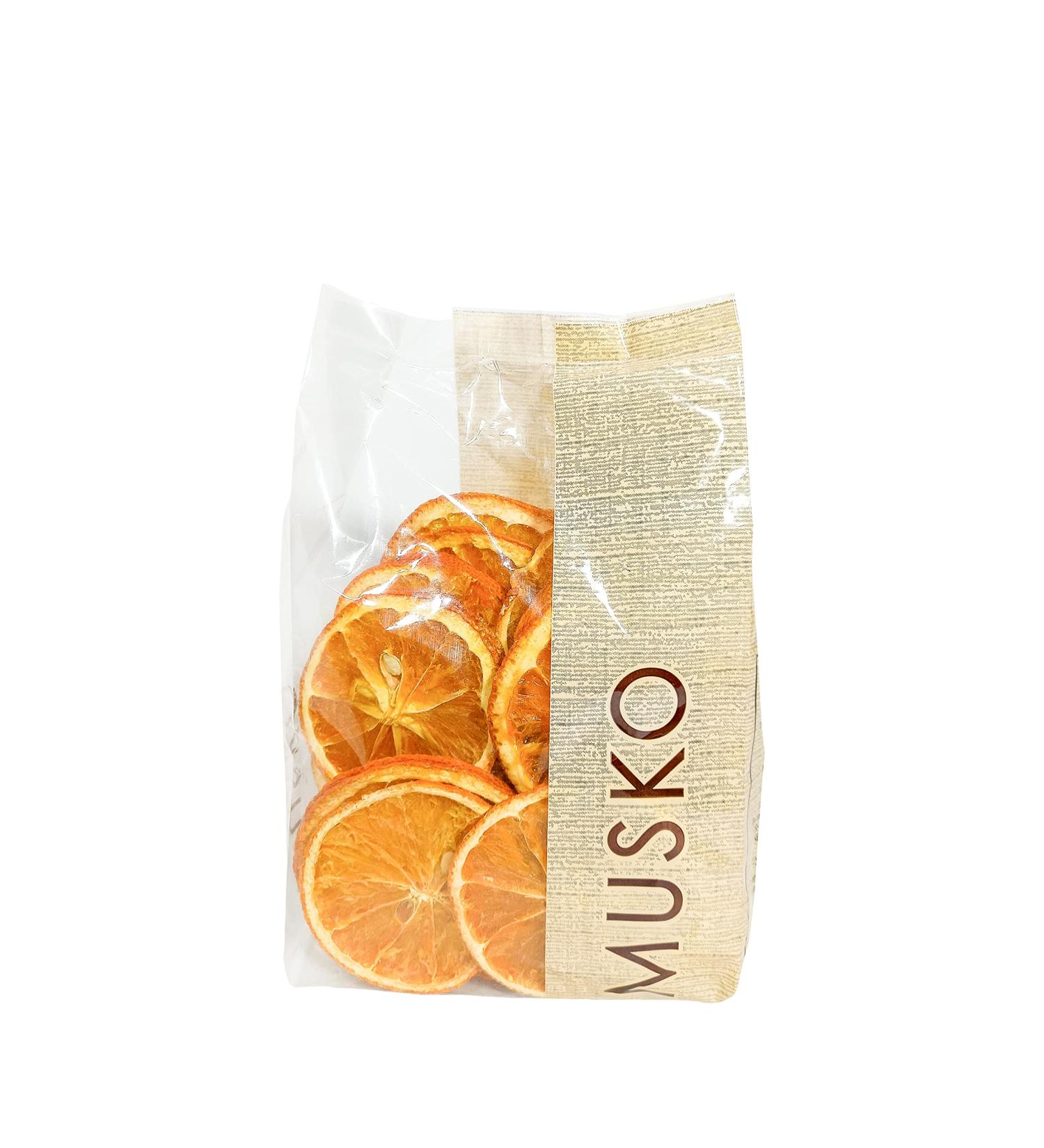 Musko Natural Dried Orange Slices 70gr (18-22 Slices) No Added Sugar Vegan Gluten Free 100% Natural (2) - Buy Online on GoSupps.com