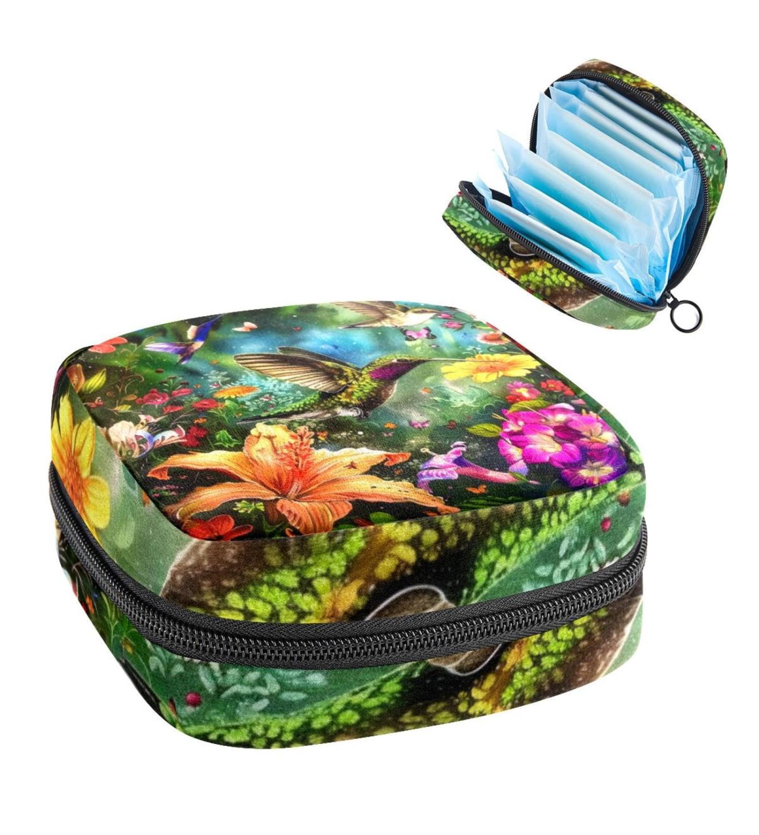 MUOOUM Cat Silhouette Storage Bag for Women's Bandages & Menstruation Cups - Portable & Stylish in Color 7 - Buy Online on GoSupps.com