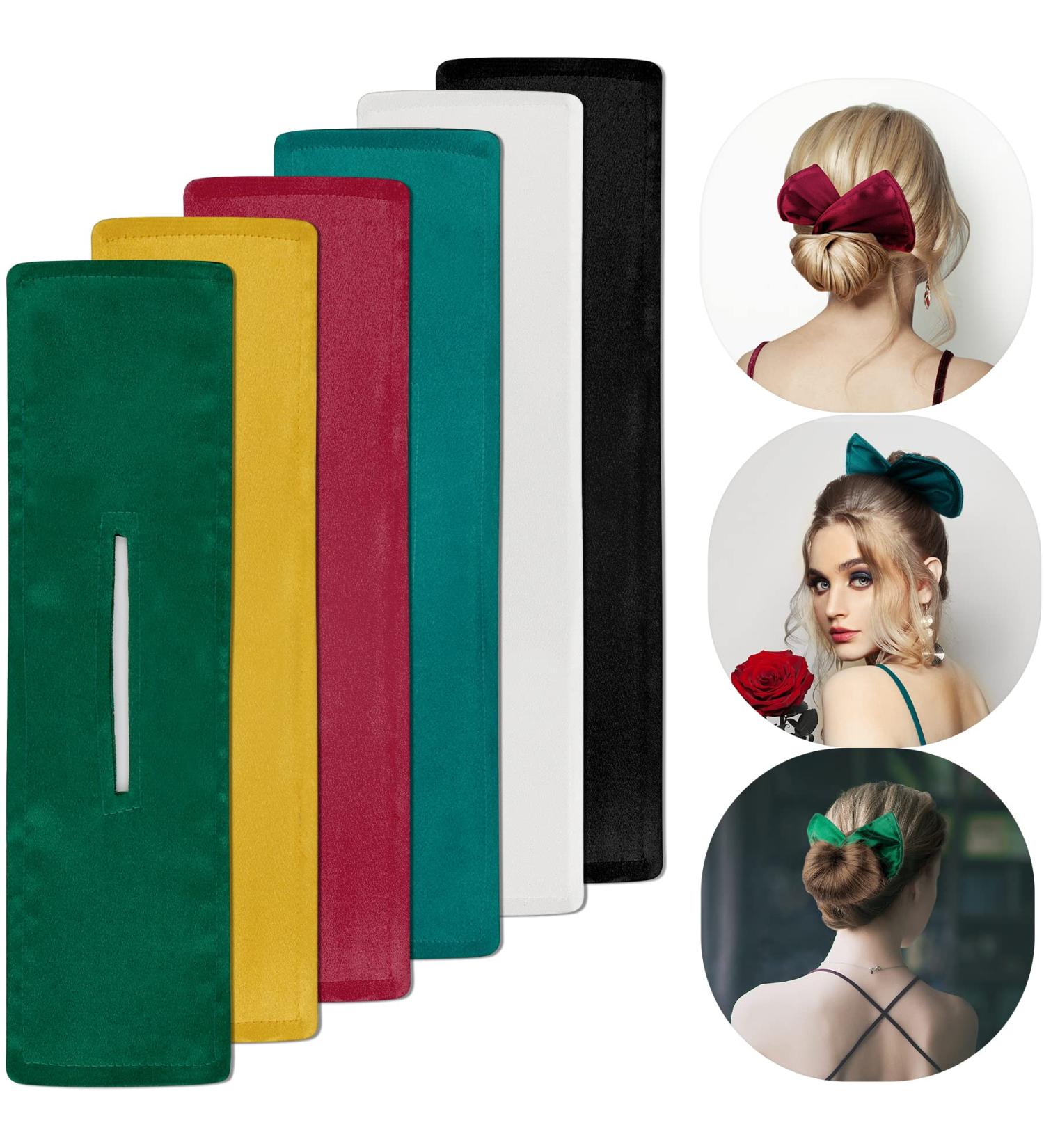 Beauty.H.C Satin Deft Bun Maker | Elegant & Flexible Hair Bun Accessory | Reusable & Easy Crown Shaper Tool | Perfect Gift for Mother, Girlfriend & Women (6 Colors) - Buy Online on GoSupps.com