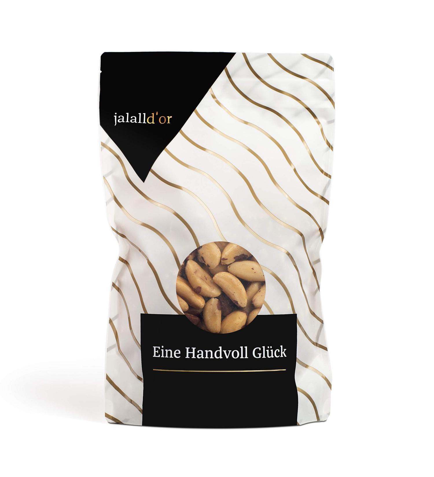 Organic Brazil Nuts from Jalall D'or | Premium 1kg Pack | Freshly Filled Natural Snacks - Buy Online on GoSupps.com