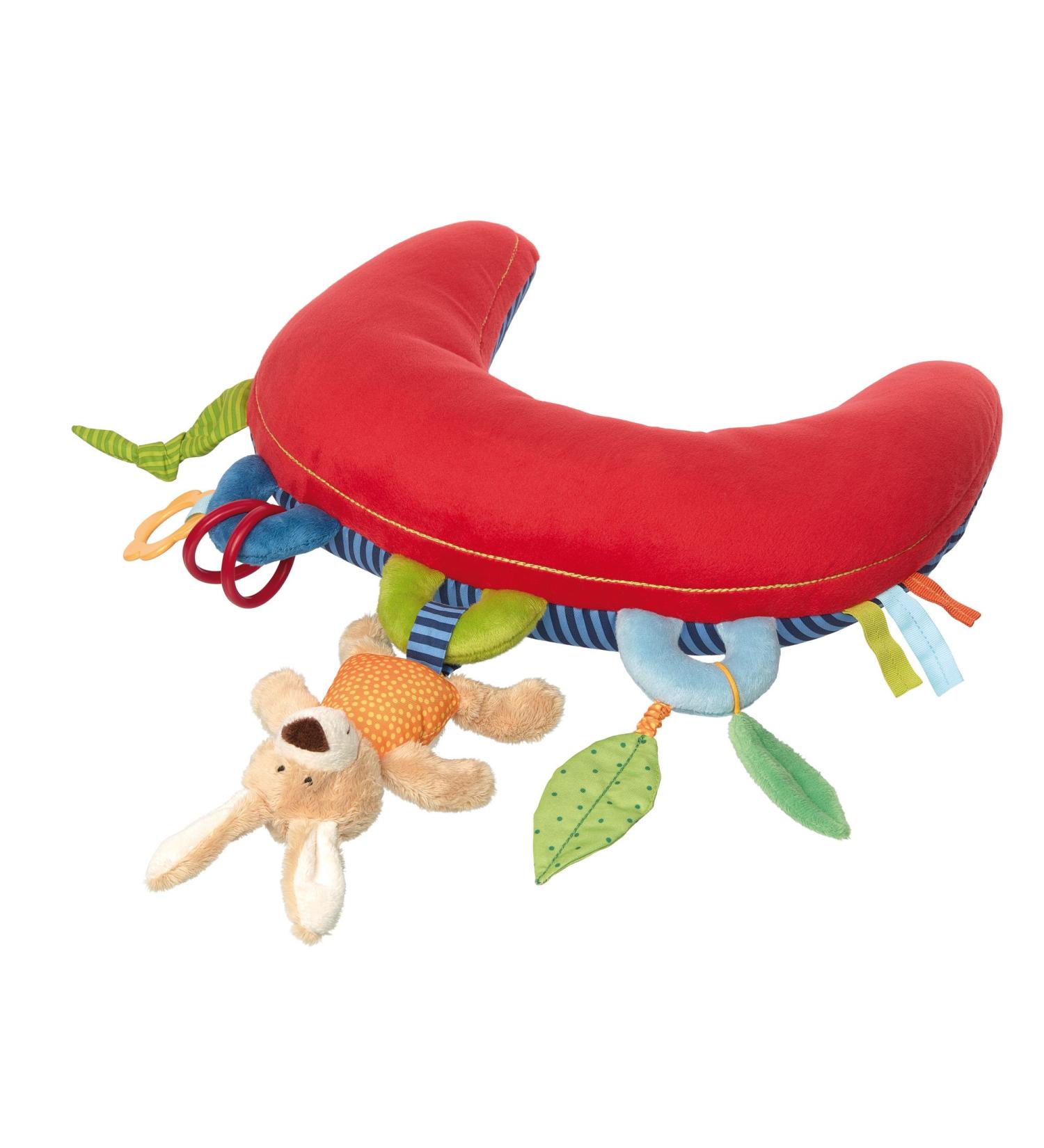 Sigikid 42153 Aktiv-Gammchen Baby Activity Playmat | Multi-Colored Baby Toy for Girls & Boys | Recommended for 3+ Months | 37x36x9 cm - Buy Online on GoSupps.com