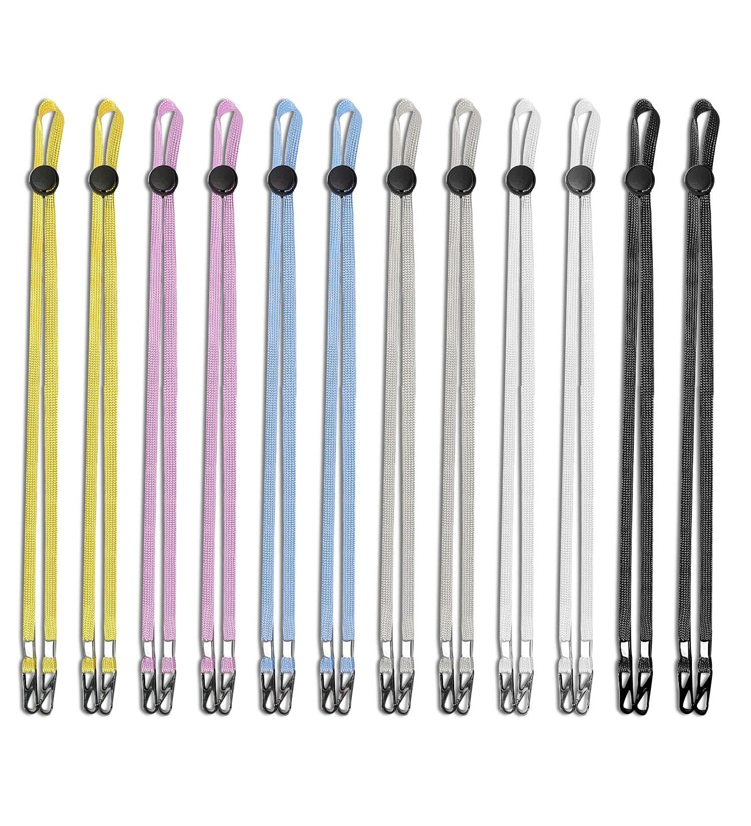 12pcs Adjustable Mask Extender Strap with Buckle for Fisherman Hat - Multi-Color - Buy Online on GoSupps.com