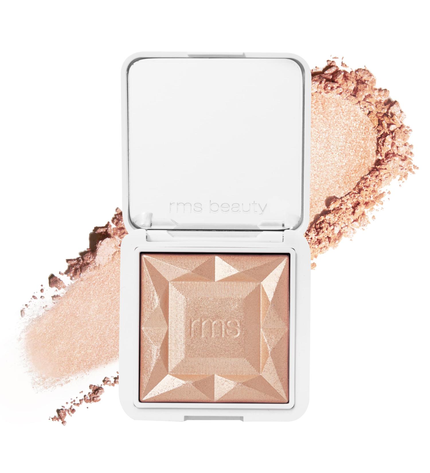 RMS Beauty ReDimension Hydra Dew Luminizer - Talc-Free Highlighter Makeup Gel Cream & Powder Body Shimmer - Full Size Face Luminizer for Glowing Skin - Buy Online on GoSupps.com