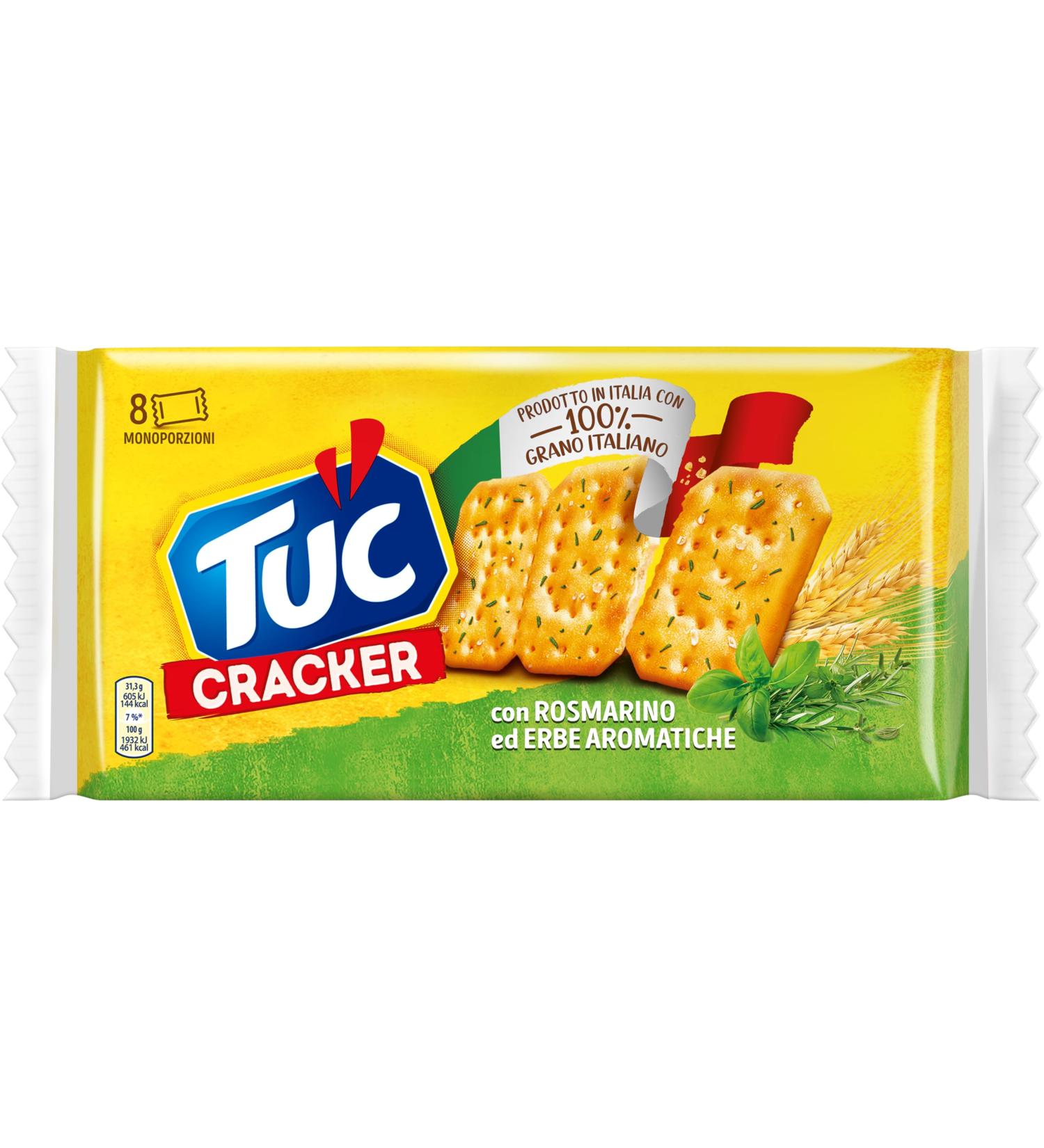TUC Cracker Rosmarino & Erbe - 250 g - Buy Online on GoSupps.com