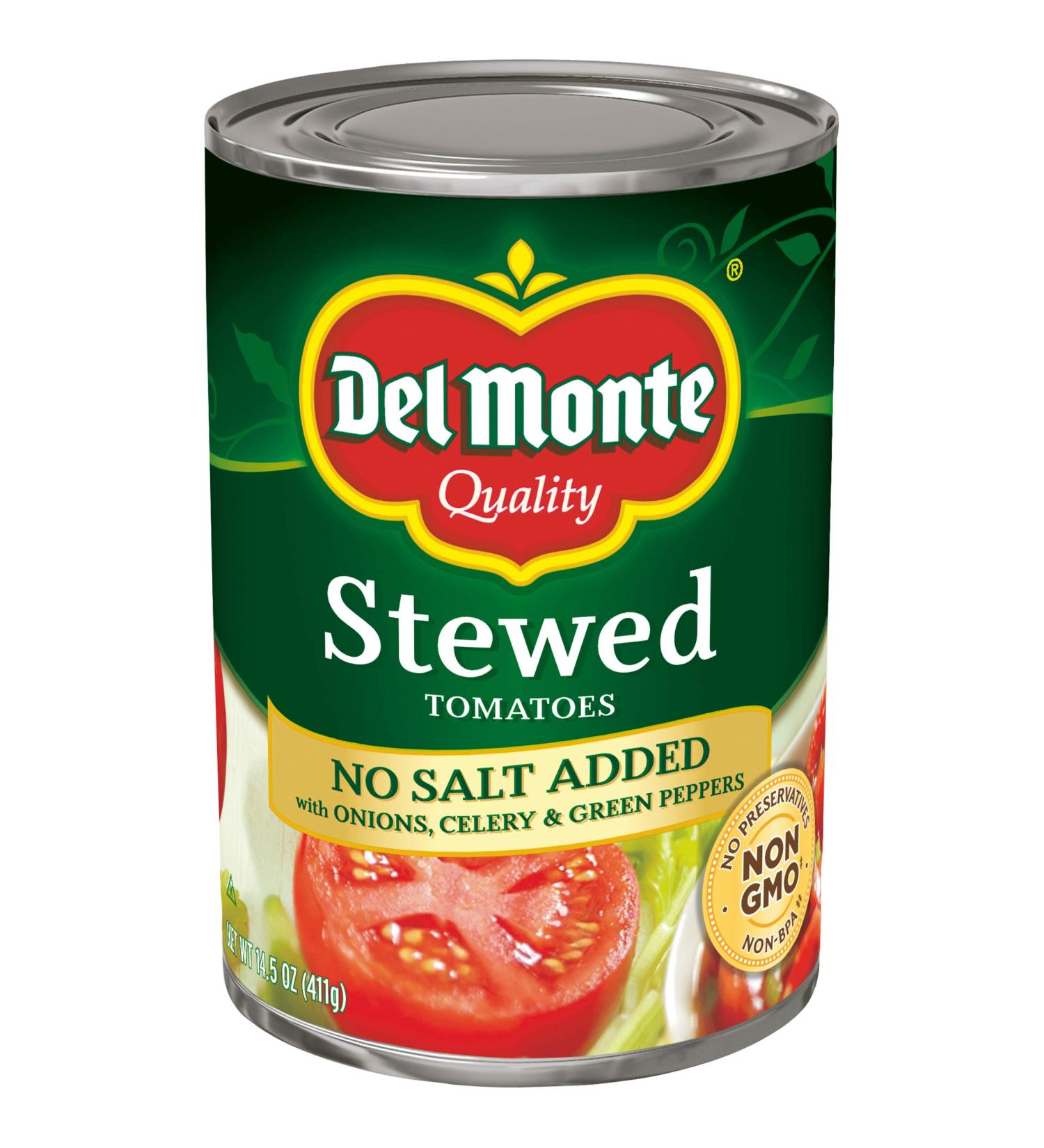 Del Monte Stewed Tomatoes 14.5 oz (Pack of 12) - High-Quality Canned Tomatoes for Cooking - Buy Online on GoSupps.com