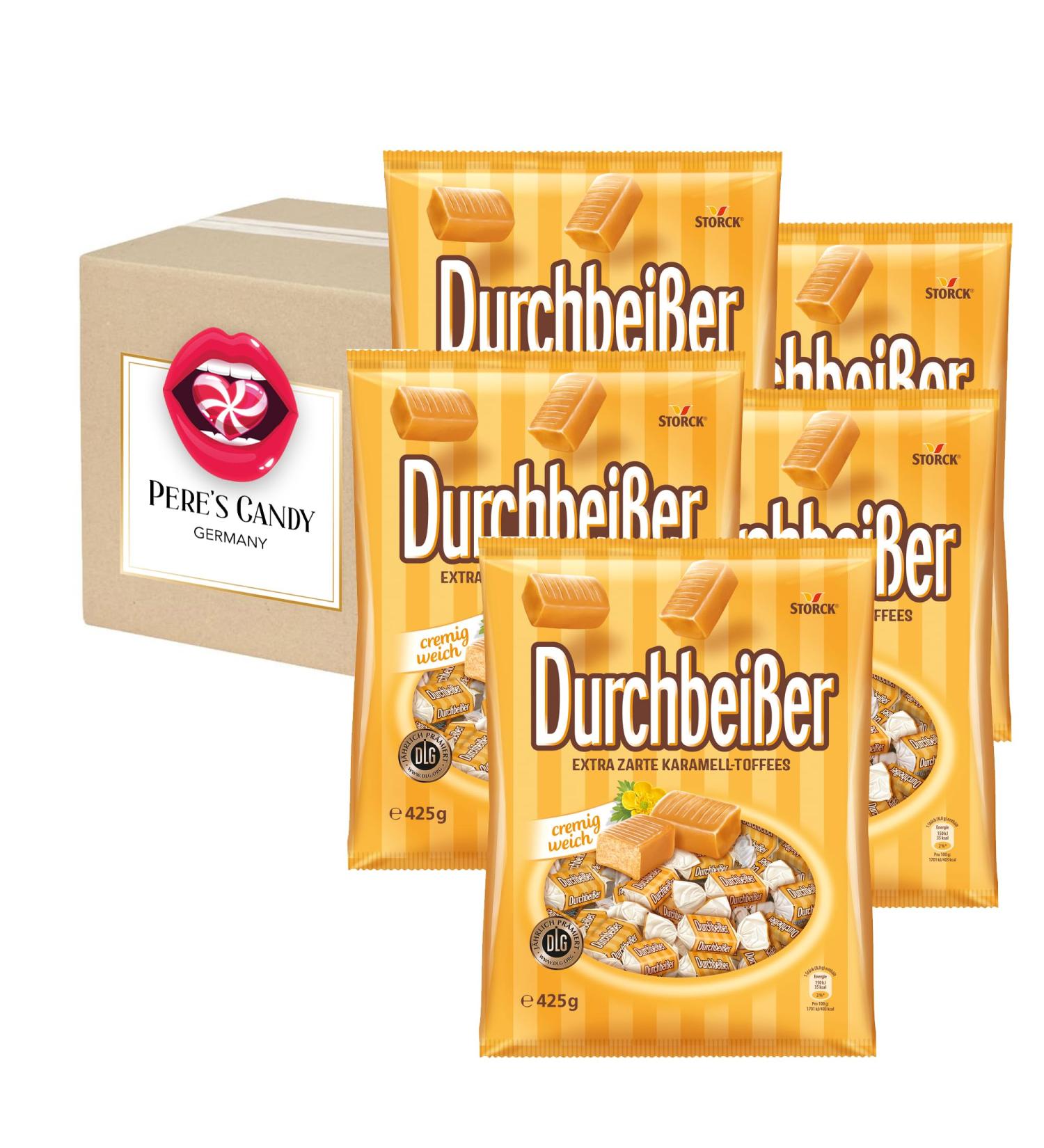Lollipops - Caramel Flavor Candy Sweets | Pere's Candy Box | 5 x 425g | International Shipping - Buy Online on GoSupps.com