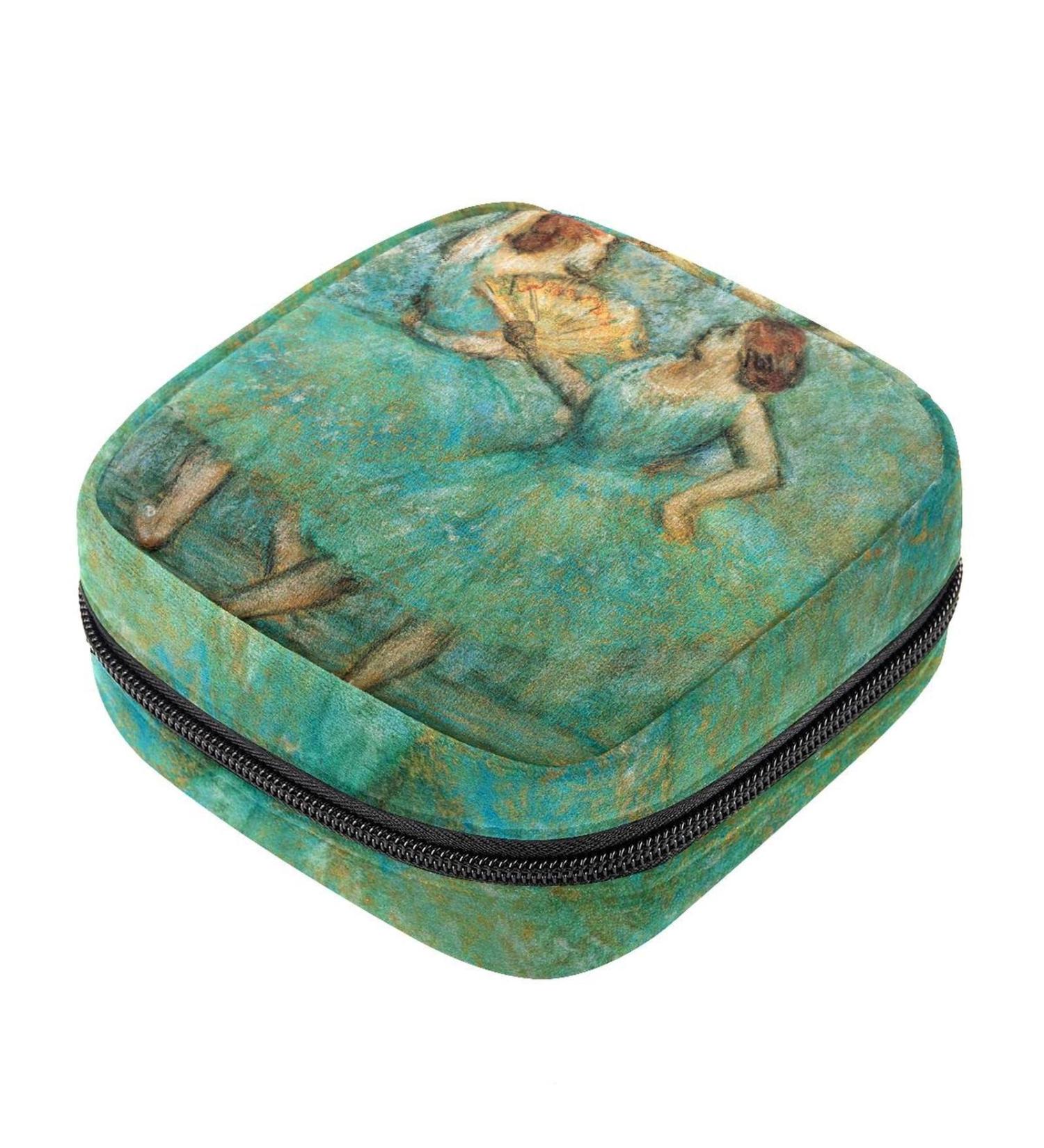 Shop Stylish Menstruation Pad Bag with Zipper for Women & Girls | Elegant Tampon Collection Bag - Perfect for Dancers - Buy Online on GoSupps.com