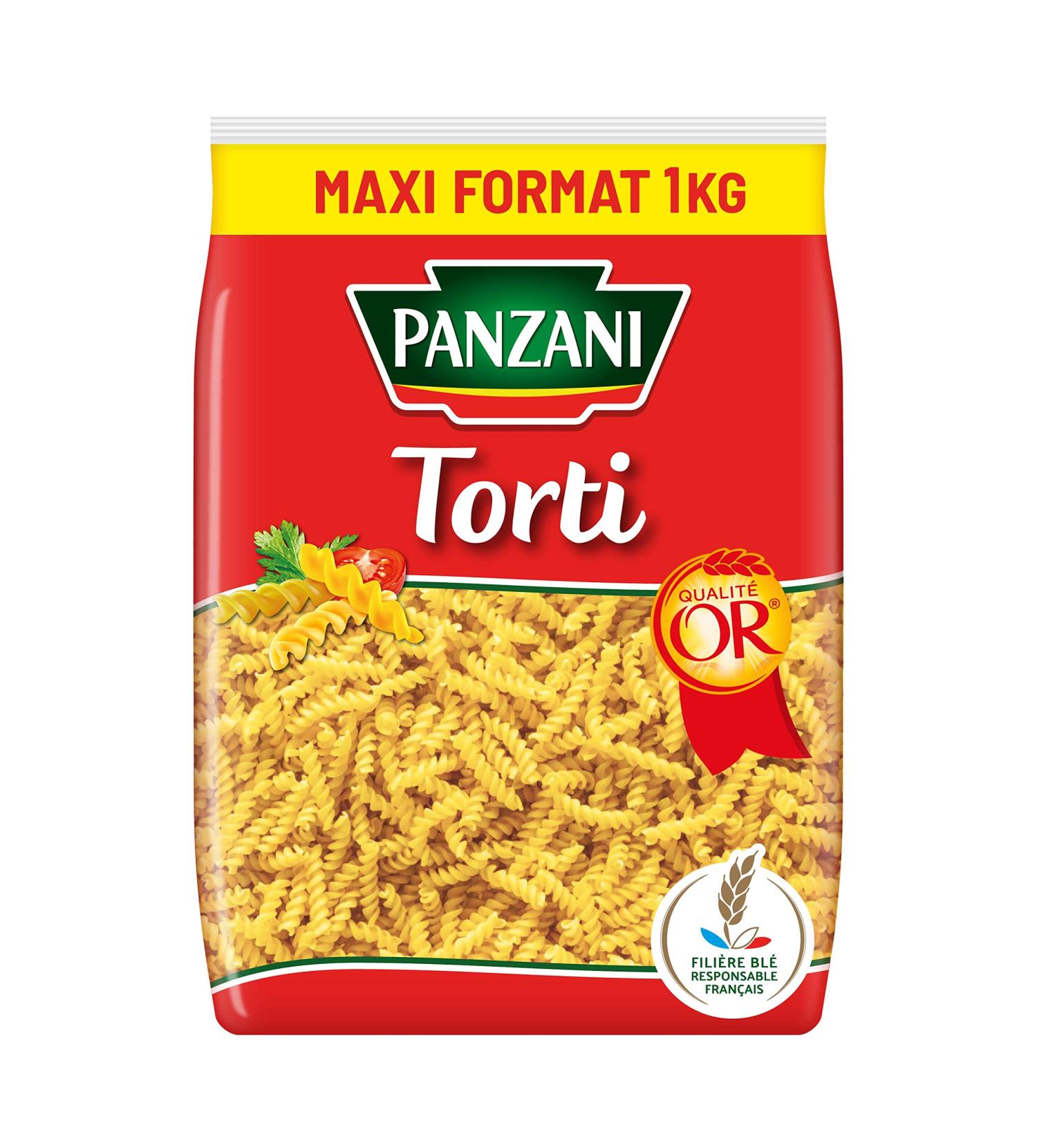  okoium Panzani Torti Pasta 1 kg - Buy Online on GoSupps.com