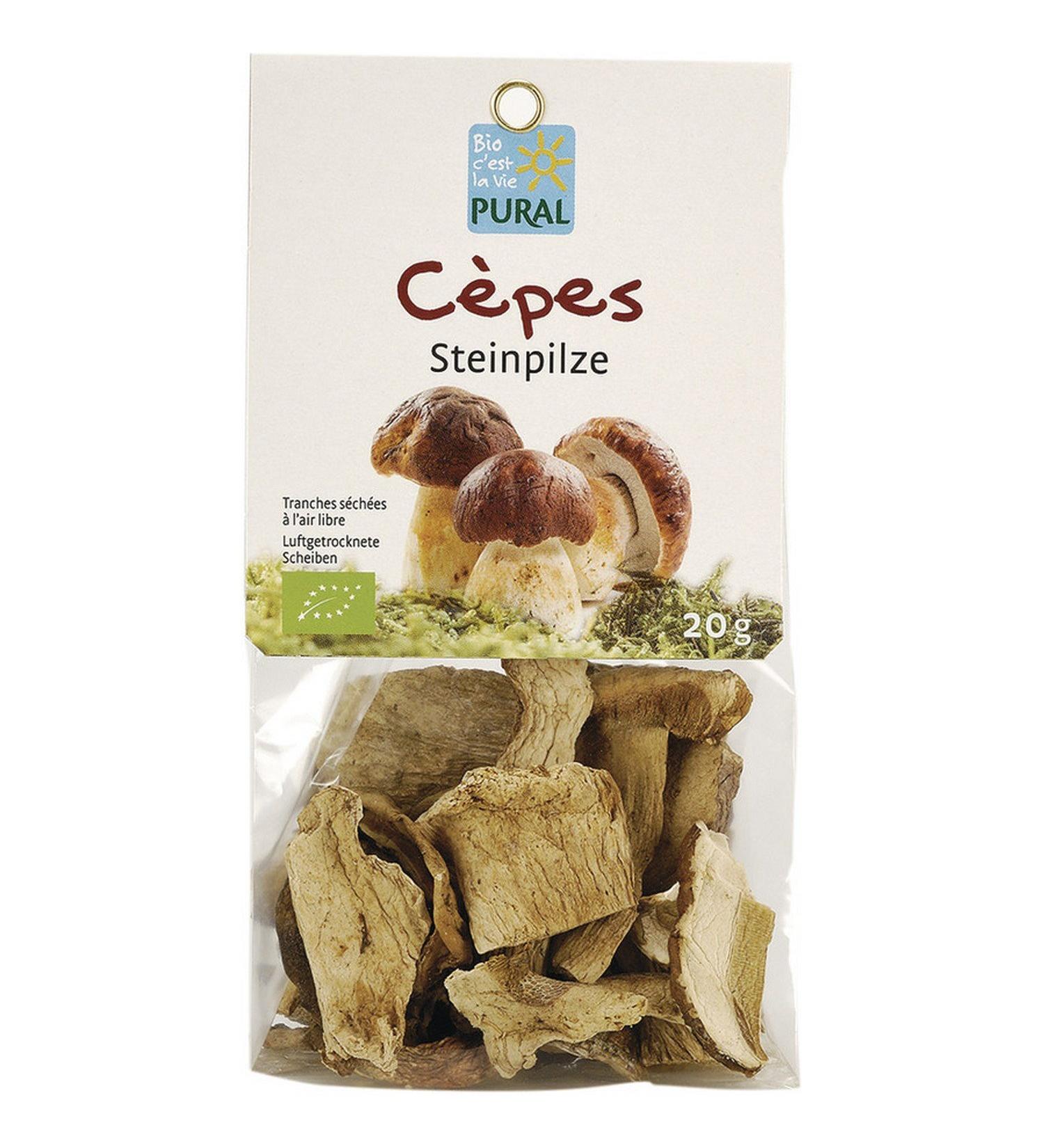 Pural Pural Air Dried Mushrooms (20g) - Organic