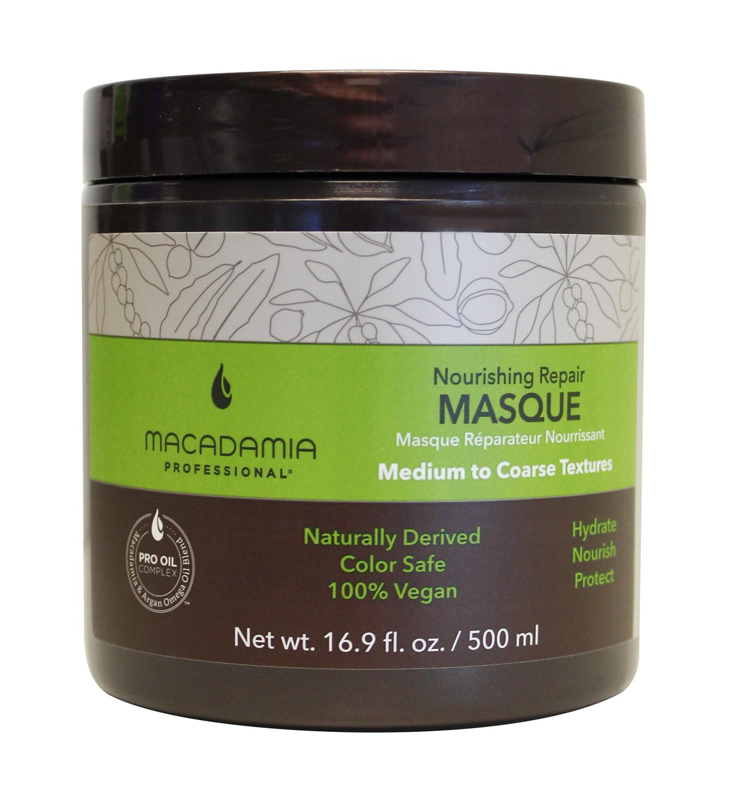 Macadamia Professional Nourishing Repair Masque 500ml - Unscented Hair Treatment for Dry & Damaged Hair | International Shipping Available - Buy Online on GoSupps.com