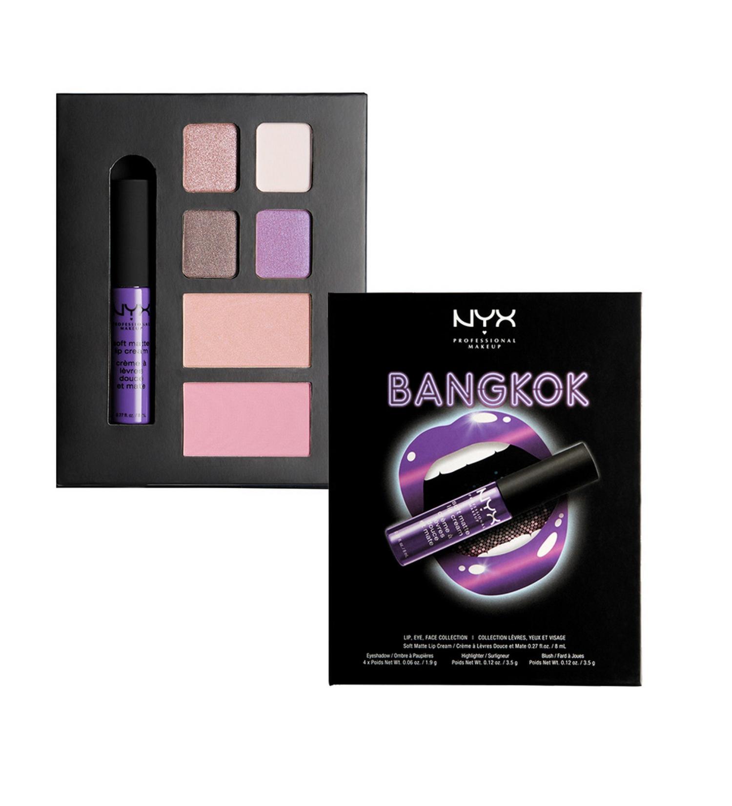 NYX PROFESSIONAL MAKEUP City Set Collection - Bangkok | Lip Eye & Face Products | International Shipping Available - Buy Online on GoSupps.com