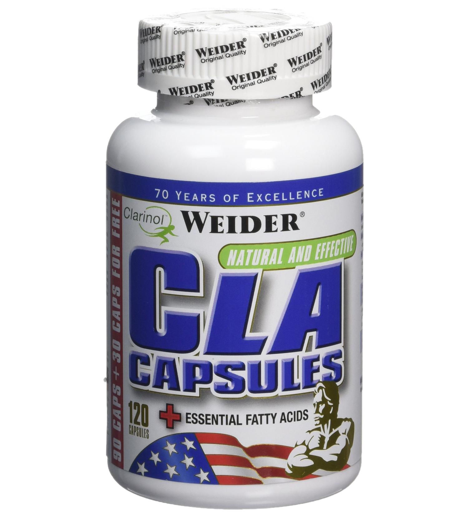 WEIDER CLA 120 Capsules