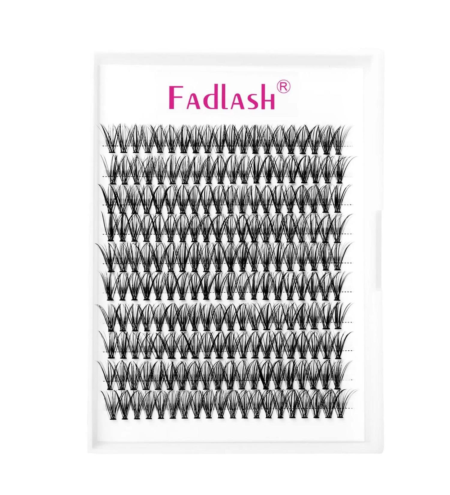 Cluster Lashes Extensions 30D 0.07 C Curl | 200Pcs Mixed Trays | DIY Eyelash Extensions - Buy Online on GoSupps.com