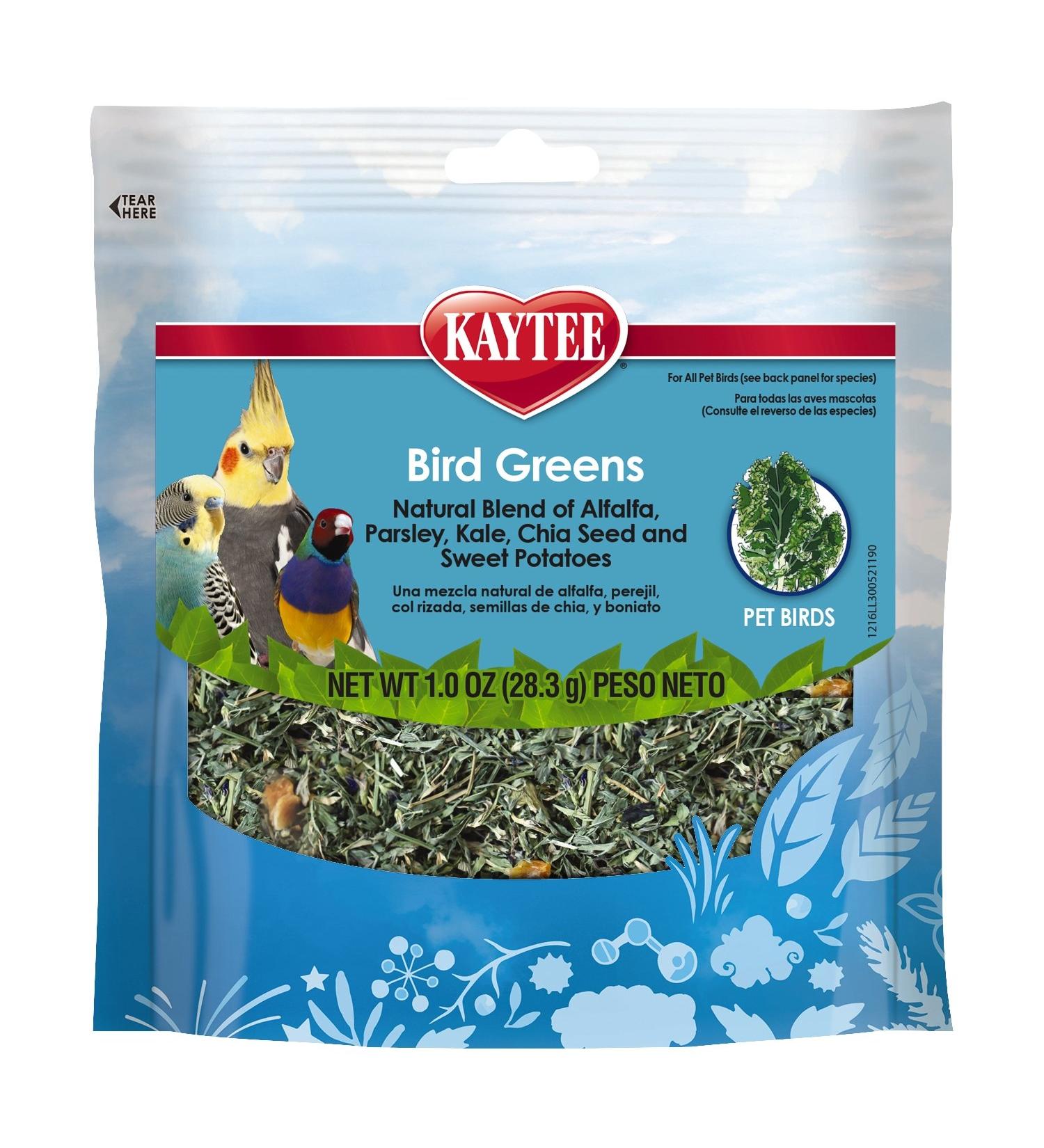 (4 Pack) Kaytee Forti Diet Prohealth Bird Greens Chia Sweet Potato 1 Ounce Each - Buy Online on GoSupps.com